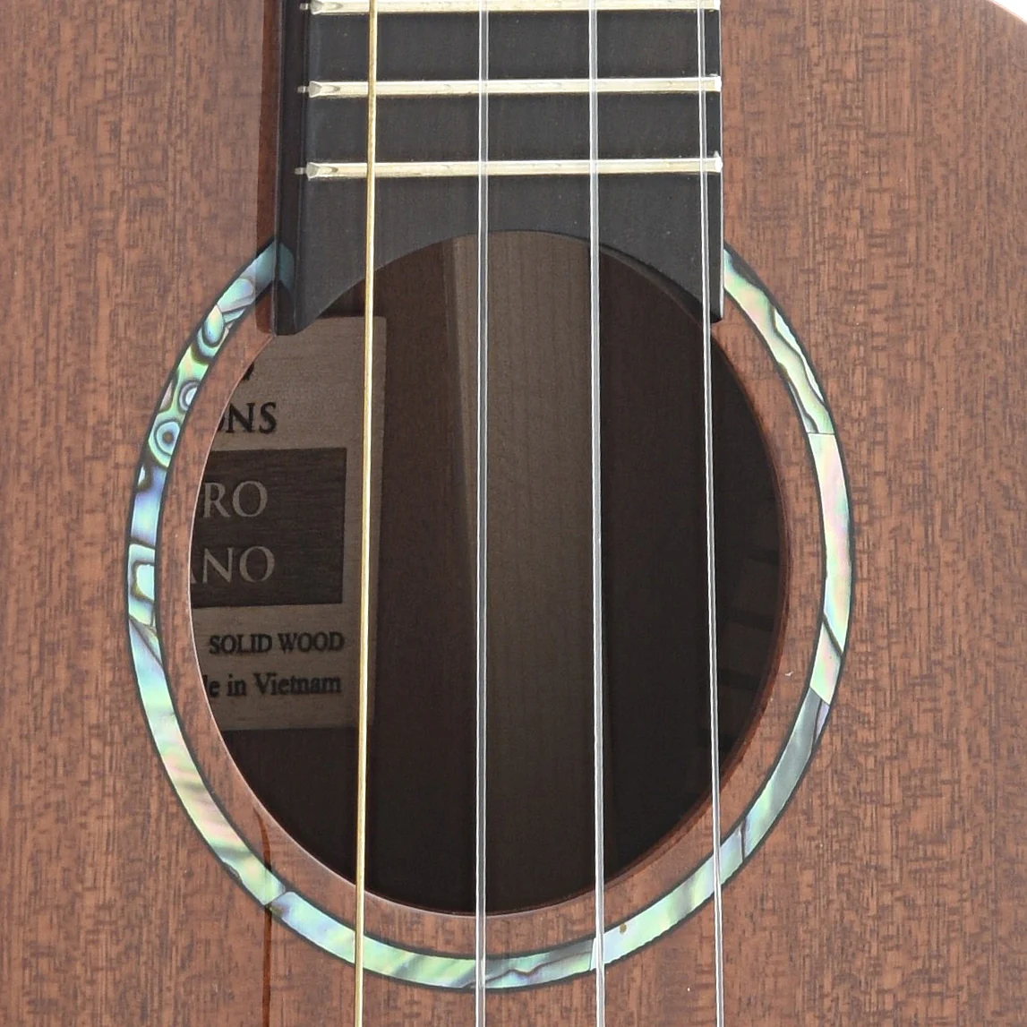 Romero Creations Soprano Large Body Ukulele, Mahogany - Image 6