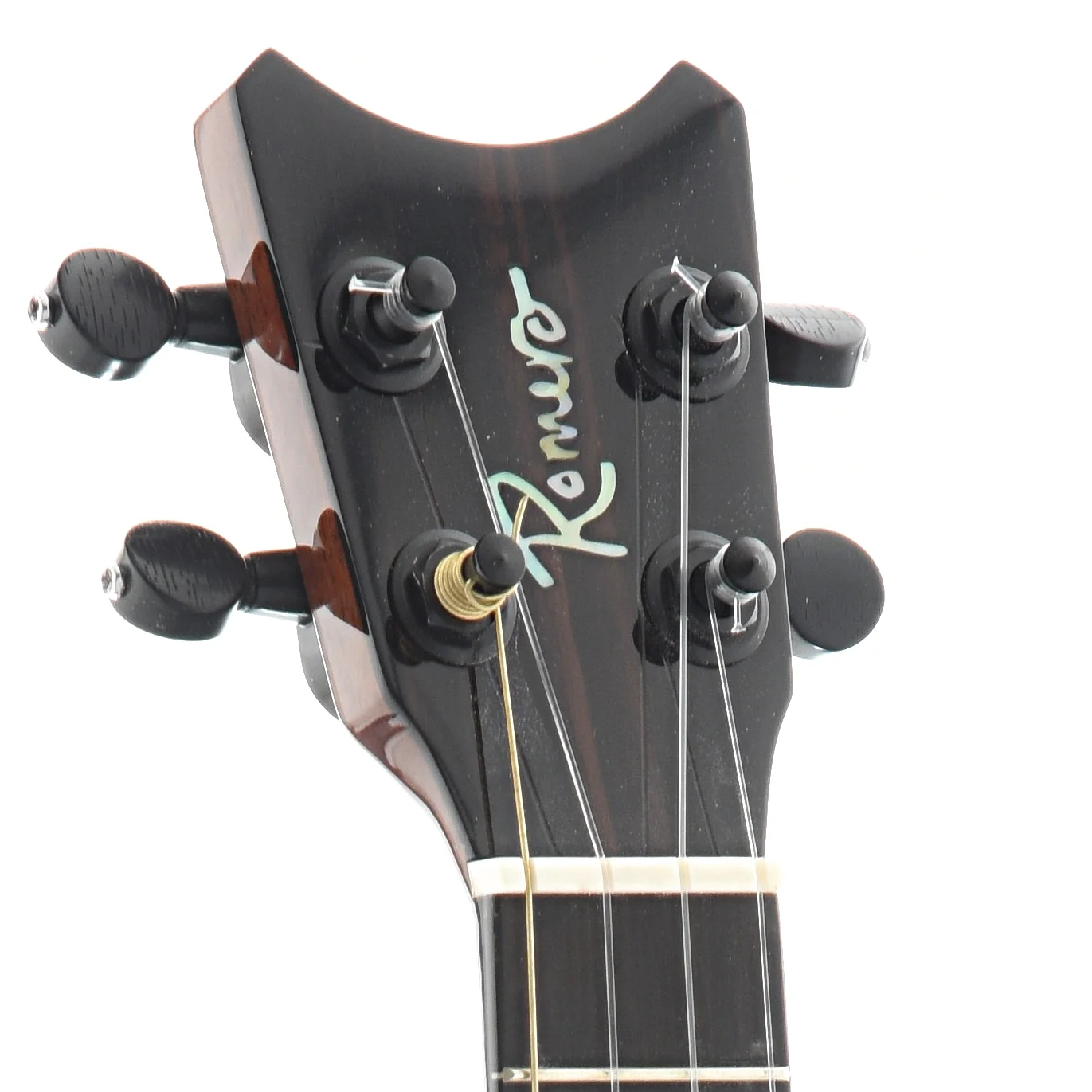 Romero Creations Soprano Large Body Ukulele, Mahogany - Image 8