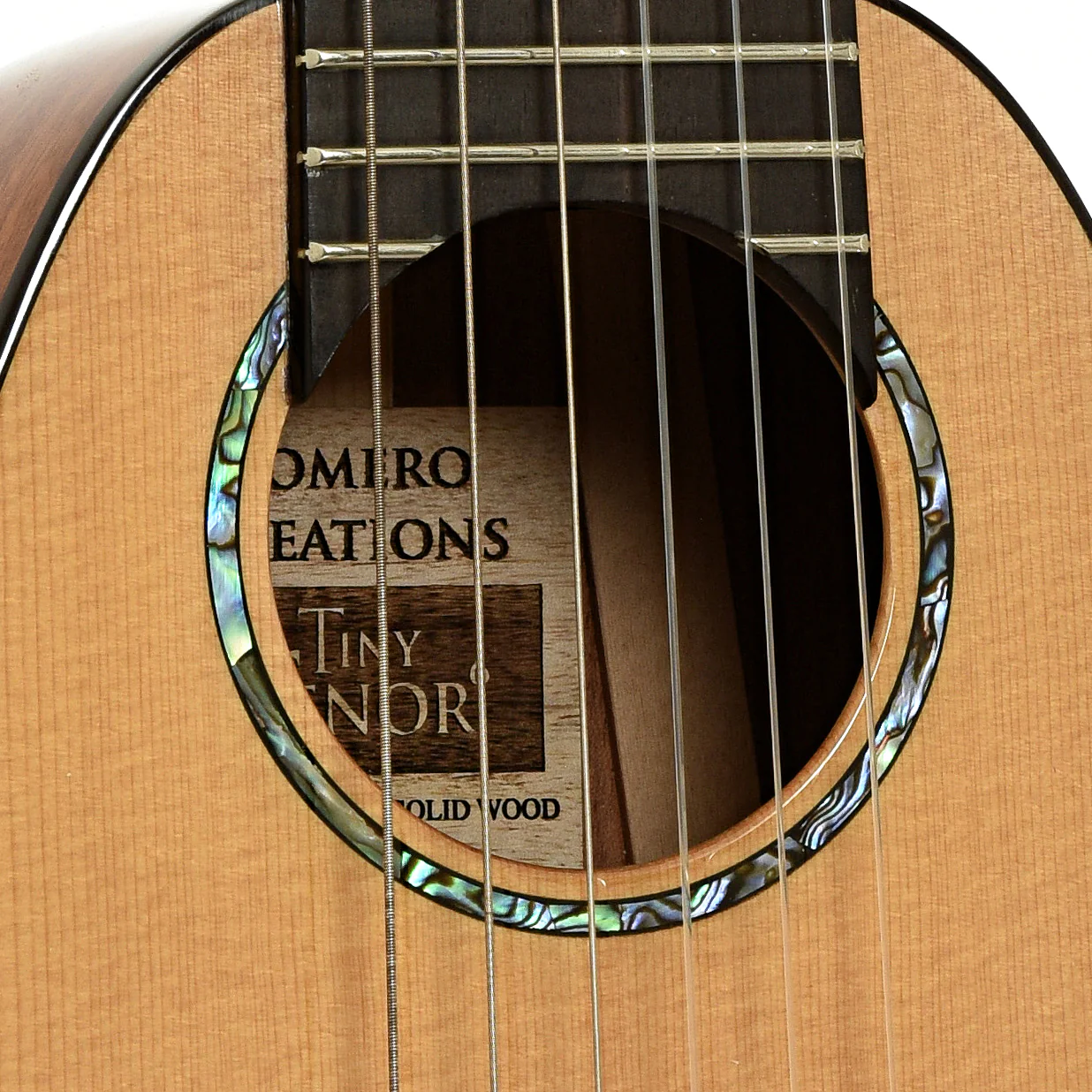 Romero Creations Tiny Tenor 6 String Model Guitar/Uke (c.2019) - Image 6