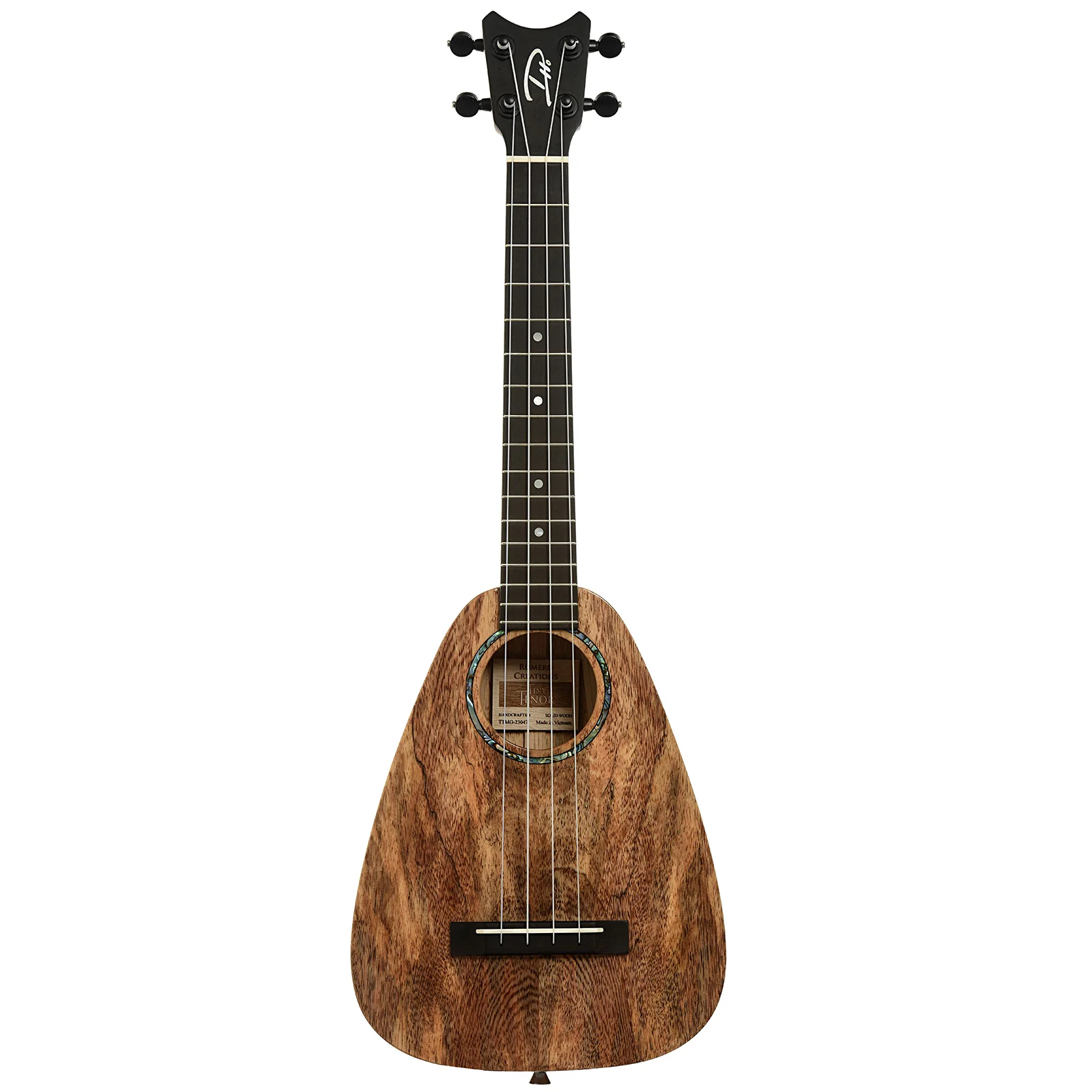 Romero Creations Tiny Tenor Spalted Mango Ukulele (2023) - Image 13