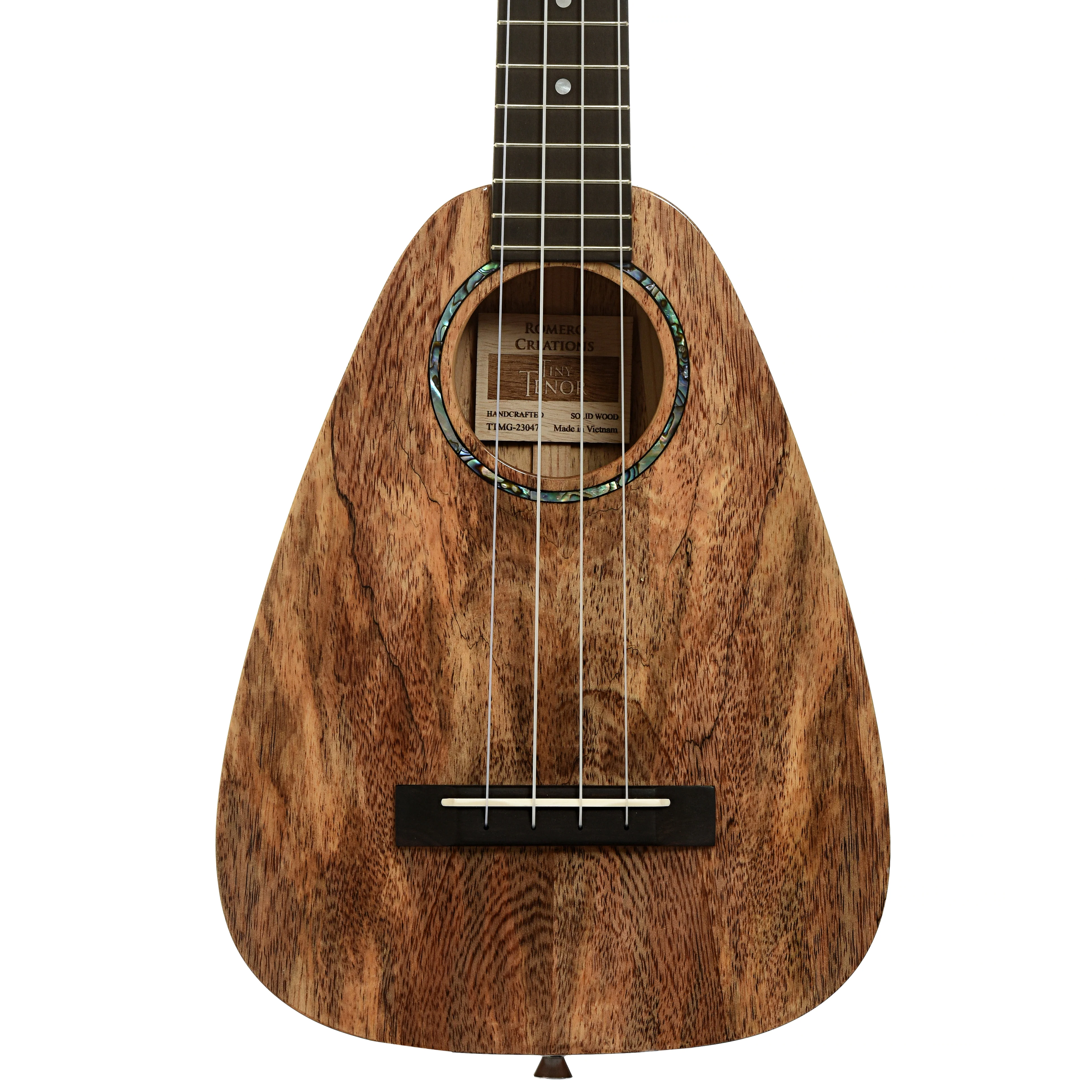 Romero Creations Tiny Tenor Spalted Mango Ukulele (2023) - Image 2
