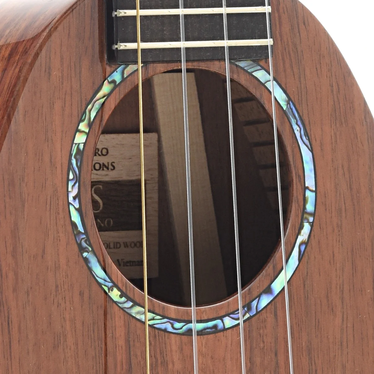 Romero Creations XS Soprano Ukulele, Hawaiian Koa - Image 3
