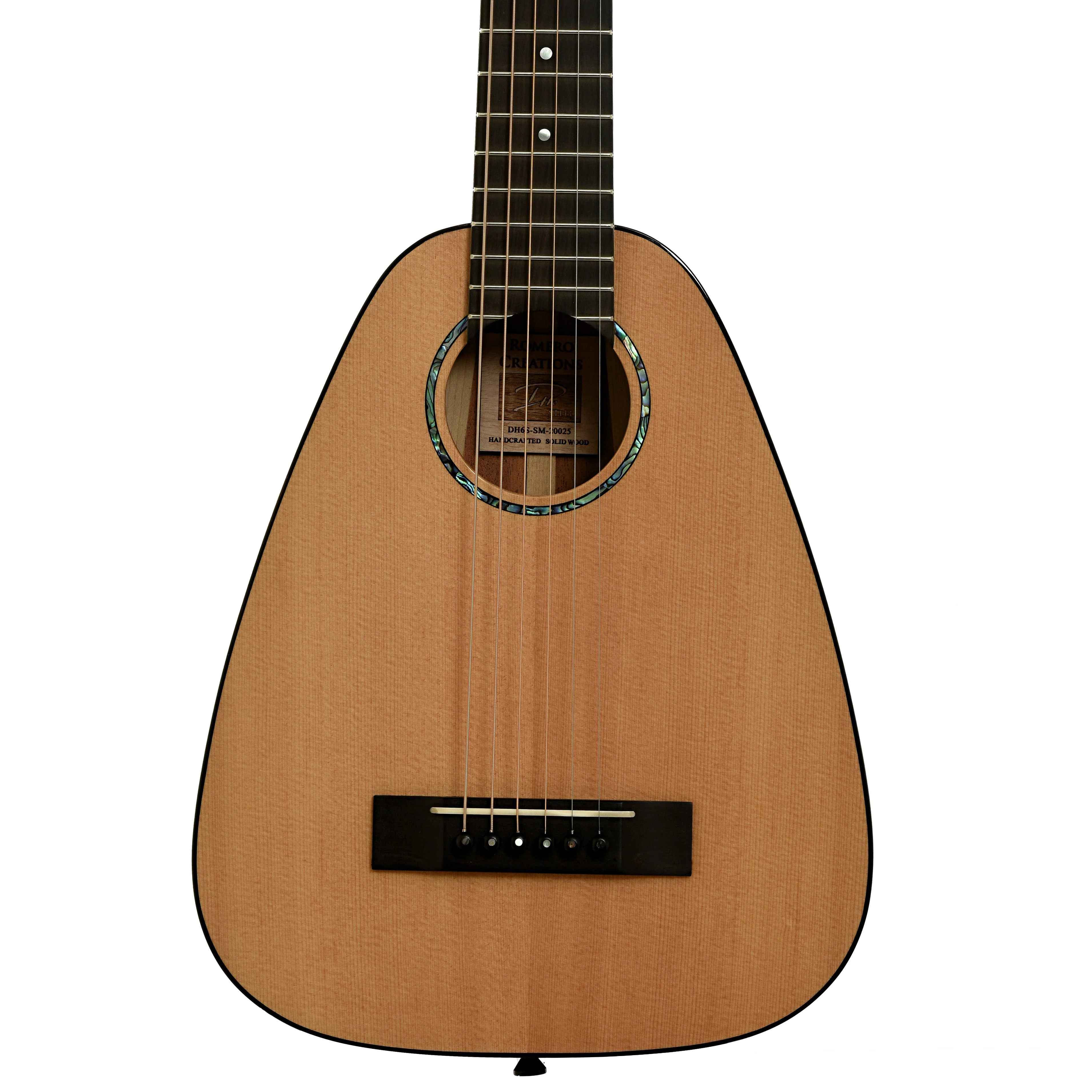 Romero Daniel Ho DH6S-SM Travel Guitar (2020) - Image 2