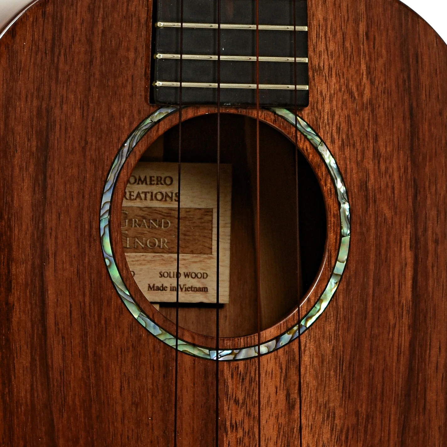 Romero Grand Tenor Koa Ukulele (c.2020) - Image 6