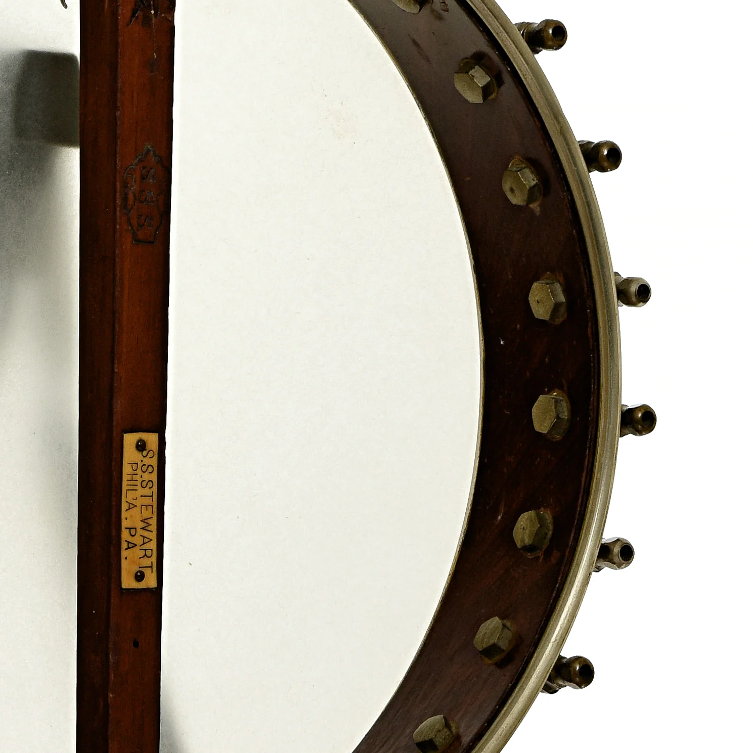 S.S. Stewart Universal Favorite No.2 Open Back Banjo (c.1890) - Image 10
