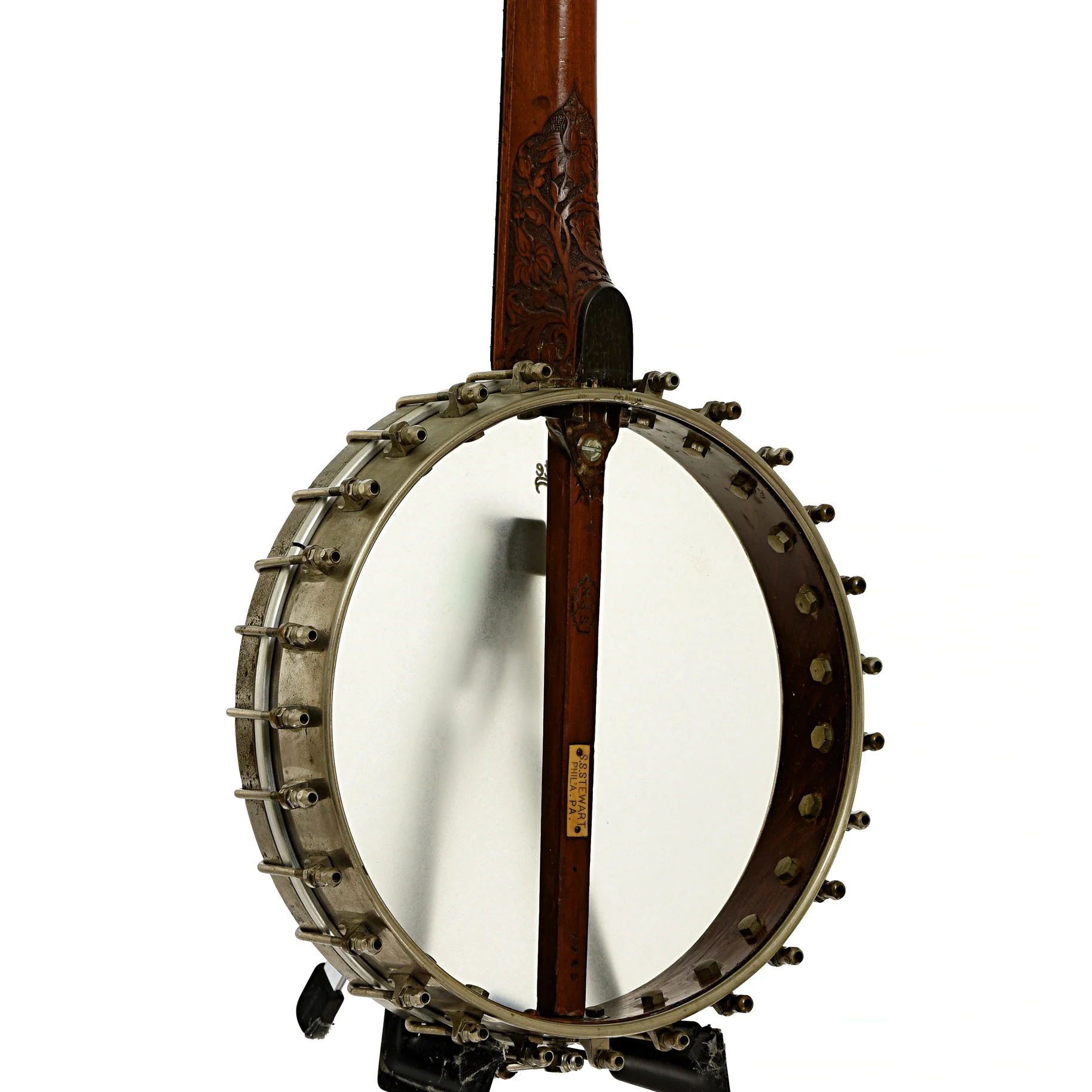 S.S. Stewart Universal Favorite No.2 Open Back Banjo (c.1890) - Image 12