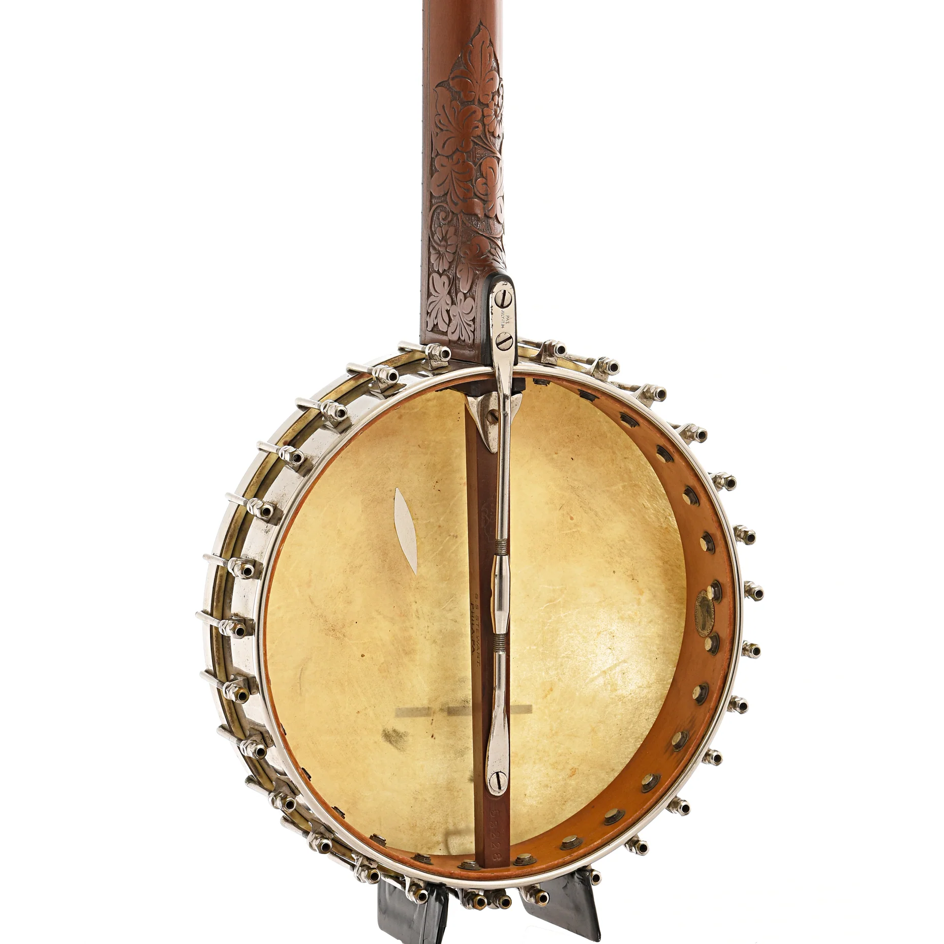 S.S. Stewart Special Thoroughbred Open Back Banjo (c.1890) - Image 12