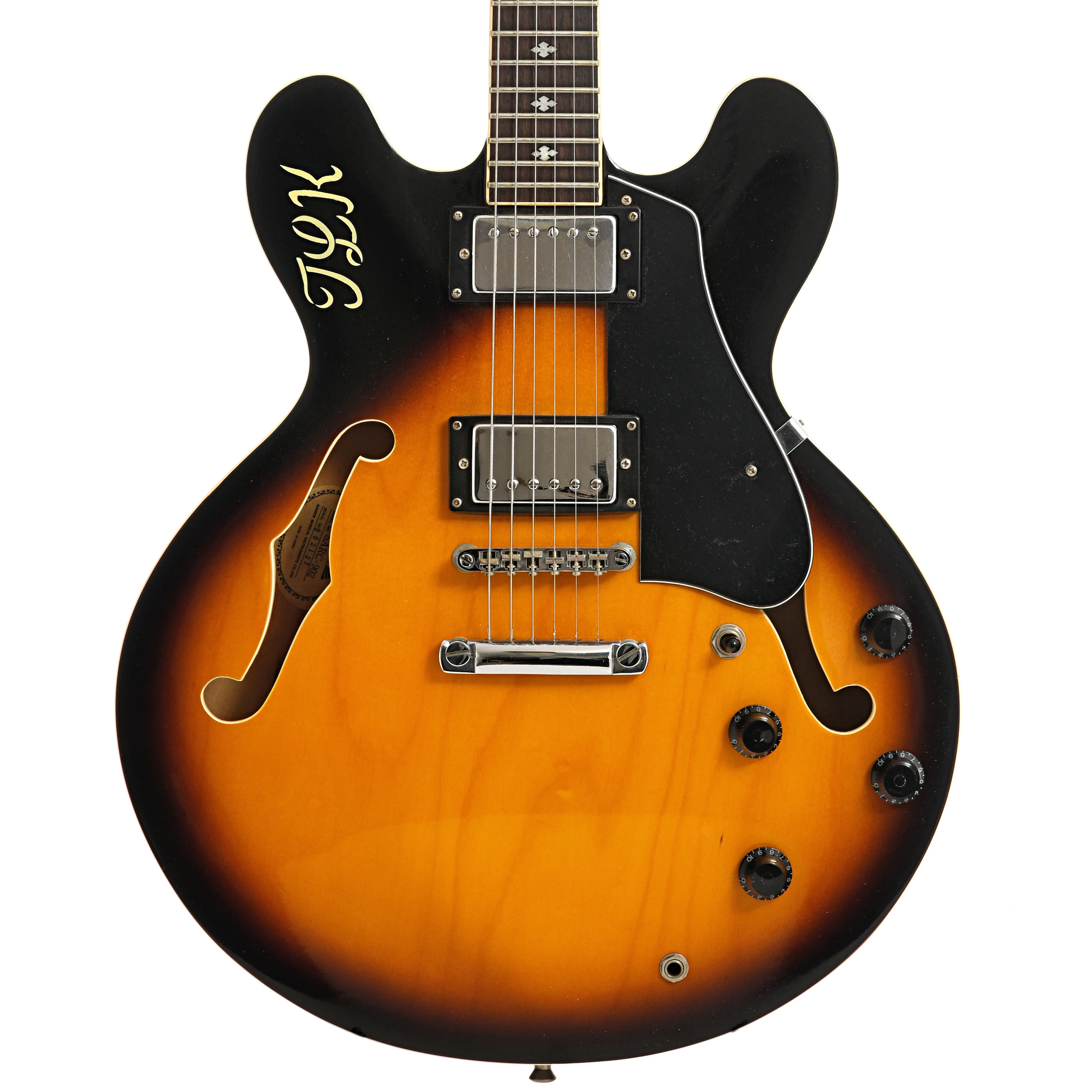 Samick SARC-902 Semi-Hollowbody Electric Guitar (1990) - Image 2