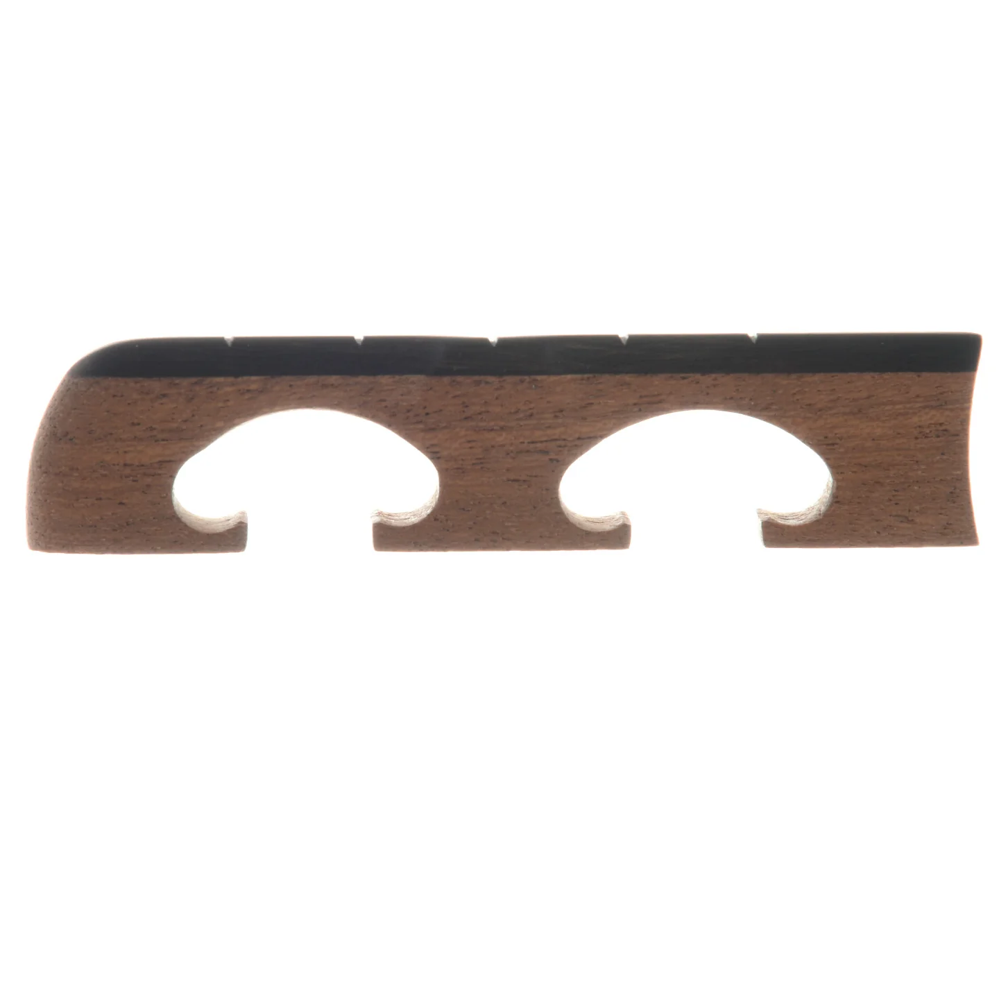 Sampson Standard Banjo Bridge, 11/16" Mahogany Standard-Spaced - Image 3