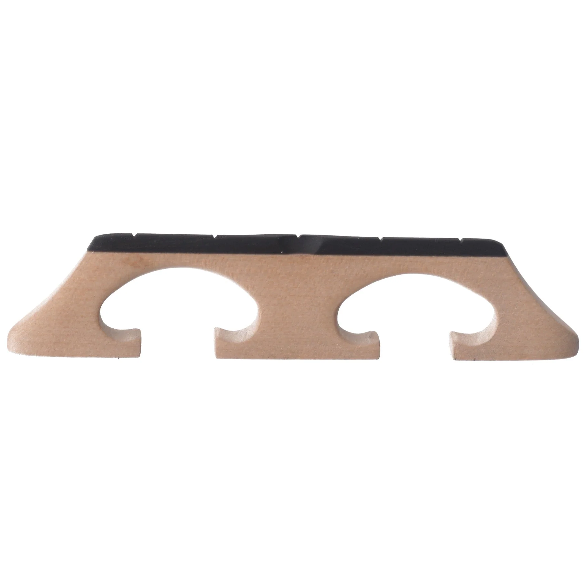 Sampson Bluegrass Banjo Bridge, 5/8" Maple/Ebony, Standard Spacing