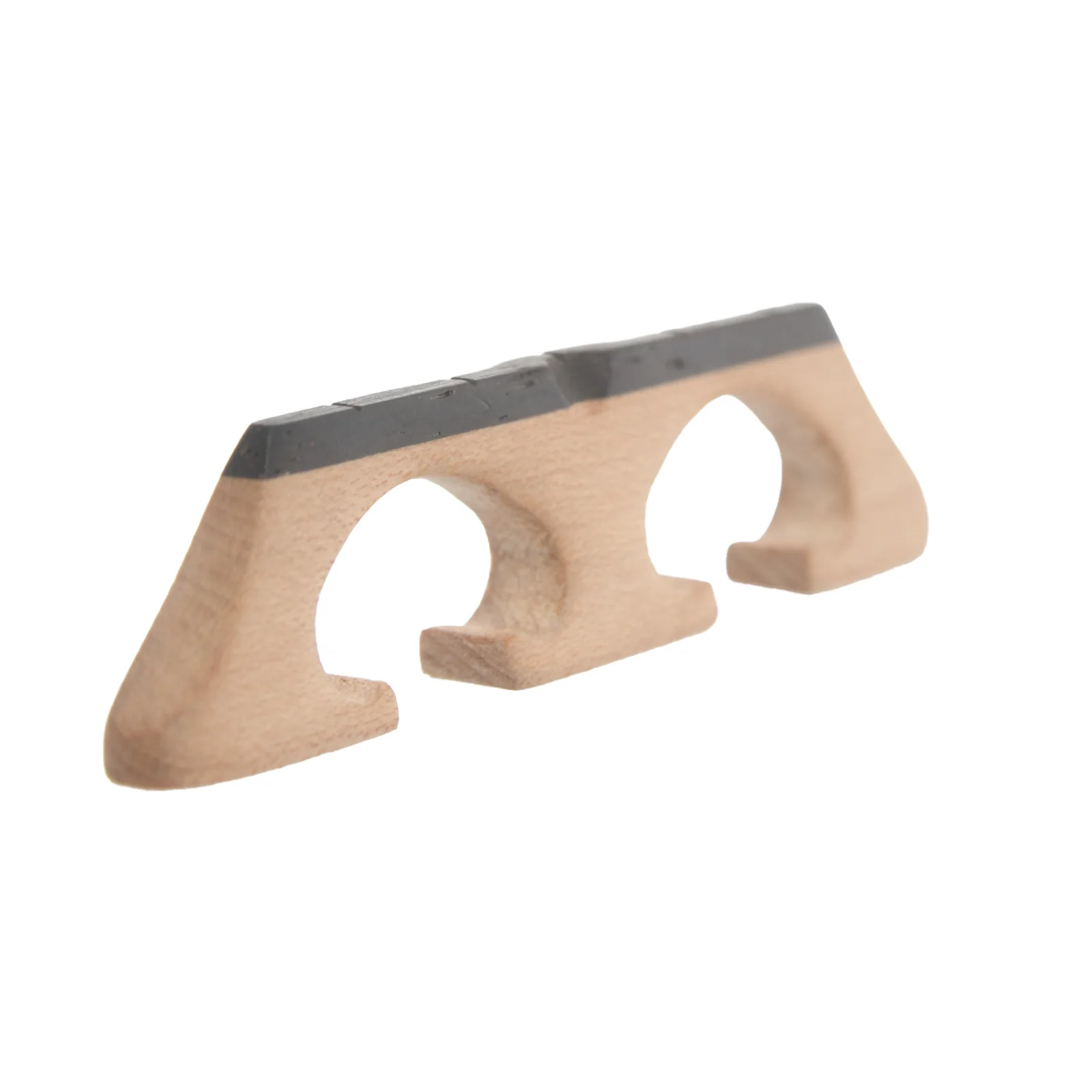 Sampson Bluegrass Banjo Bridge, 5/8" Maple/Rosewood, Standard Spacing - Image 2