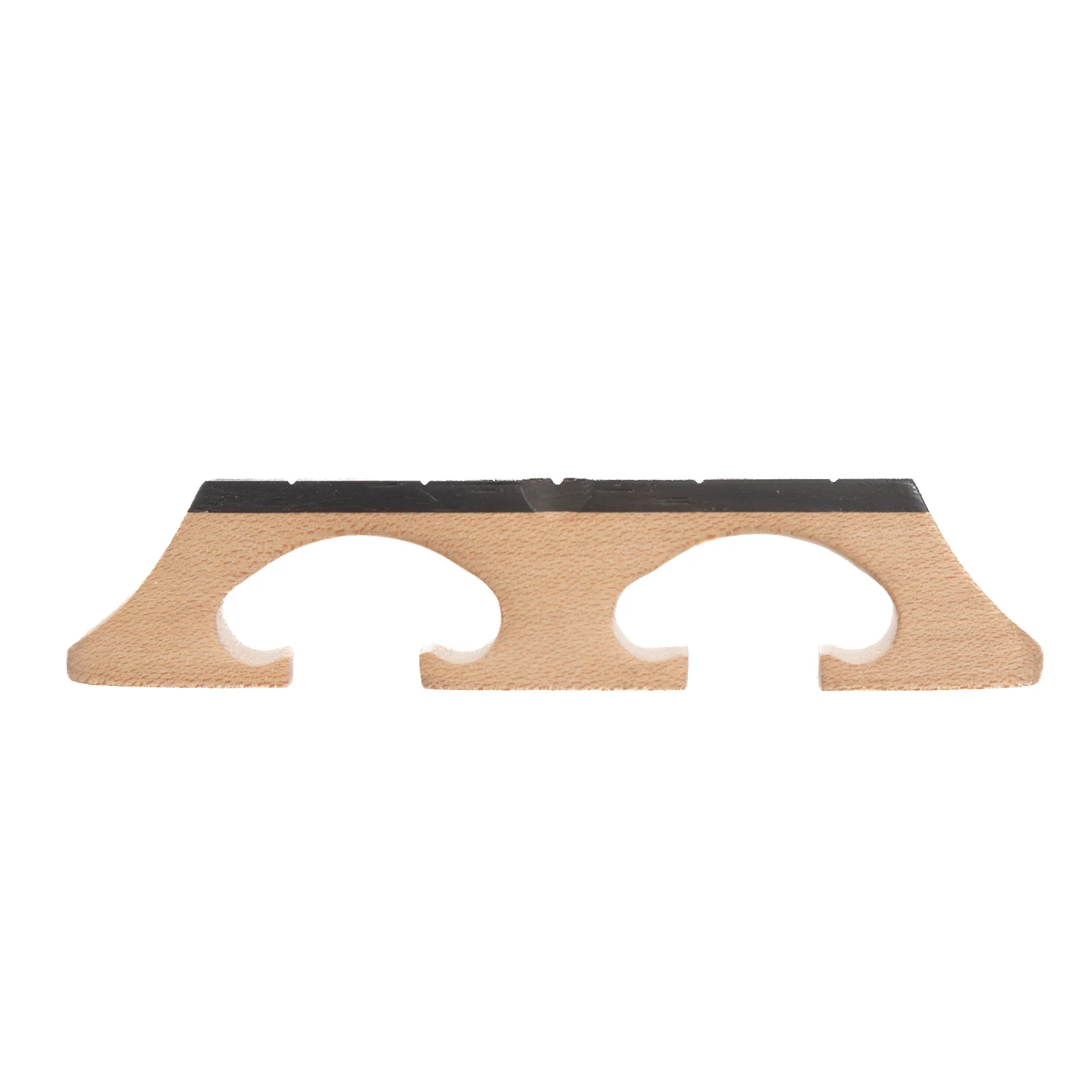 Sampson Bluegrass Banjo Bridge, 5/8" Maple/Rosewood, Standard Spacing - Image 3