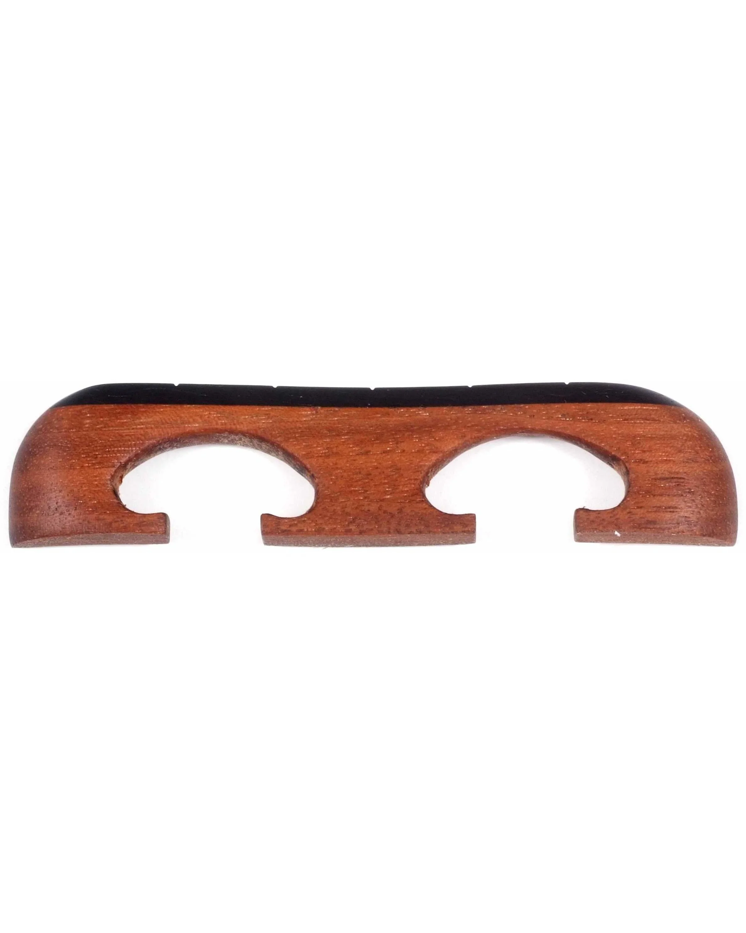 Sampson Wave Top Compensated Banjo Bridge, 11/16" Walnut - Image 2