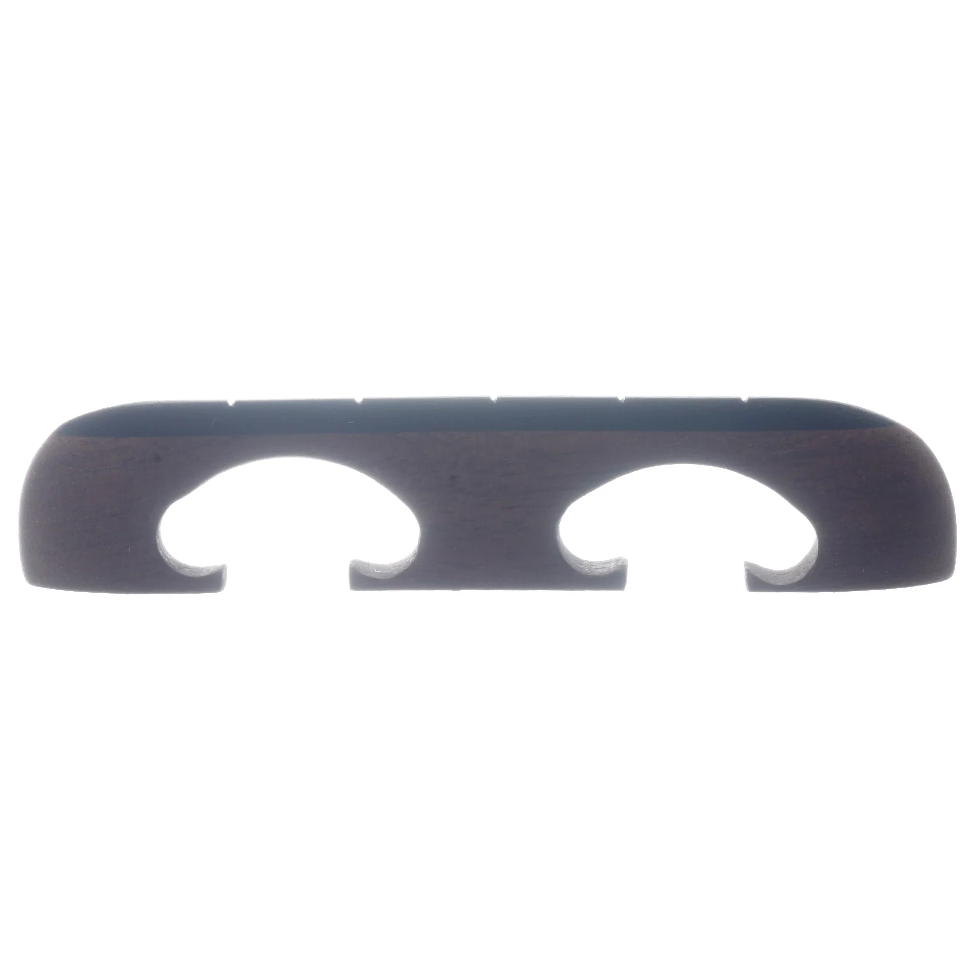 Sampson Wave Top Compensated Banjo Bridge, 5/8" Walnut - Image 3