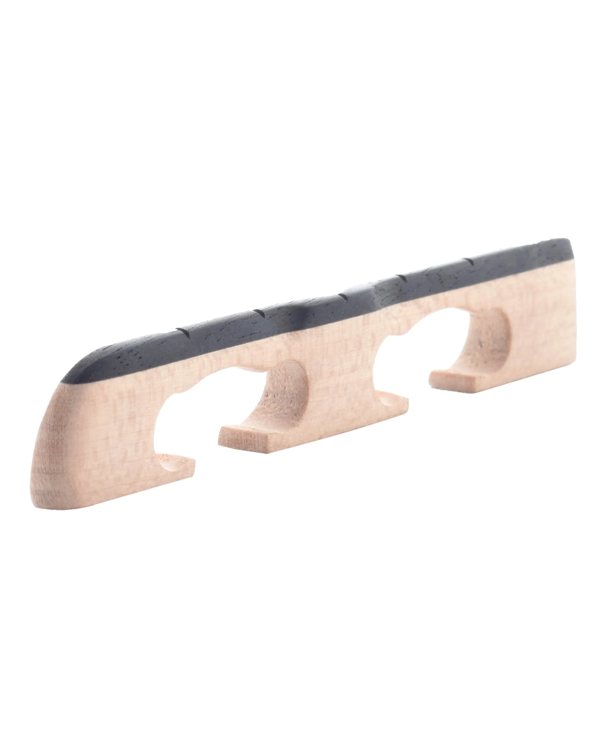 Sampson Standard Banjo Bridge, 1/2" Maple Standard-Spaced - Image 2