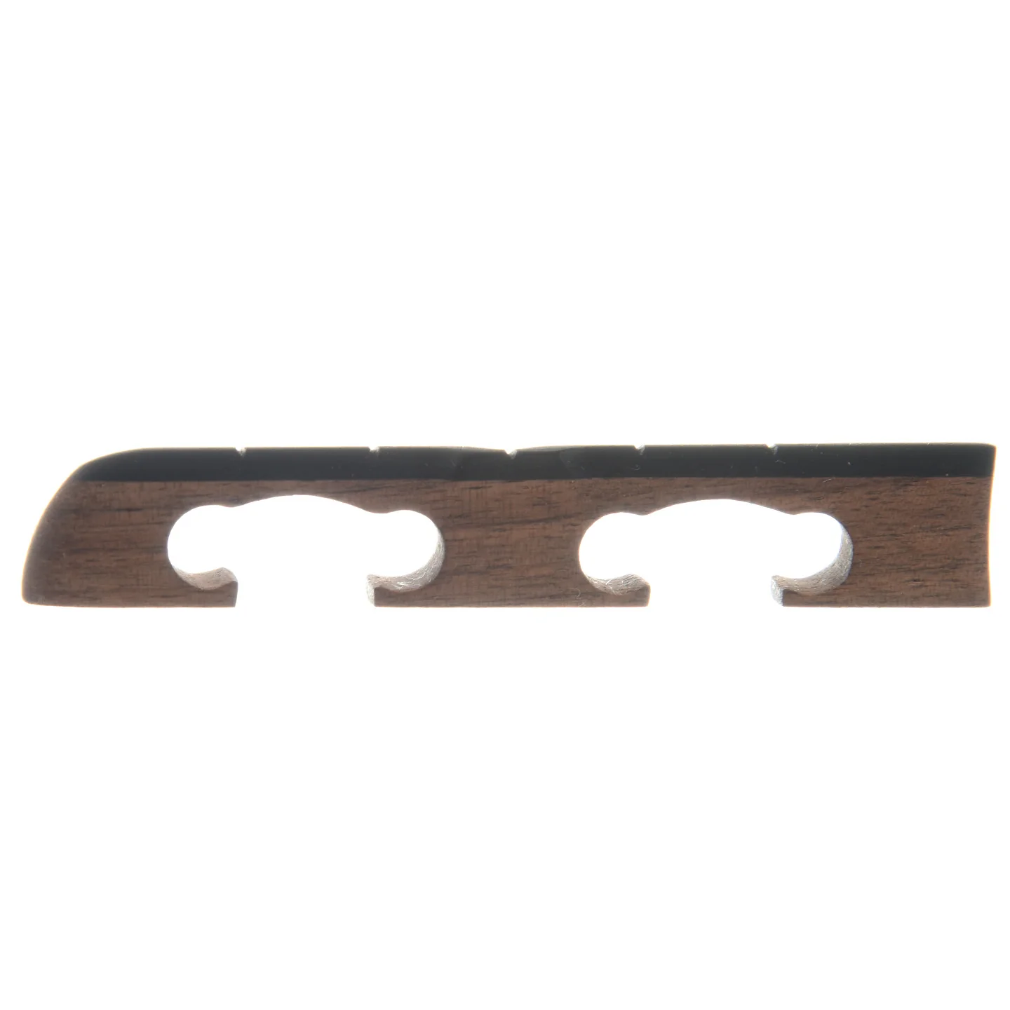 Sampson Standard Banjo Bridge, 1/2" Walnut Standard-Spaced - Image 3