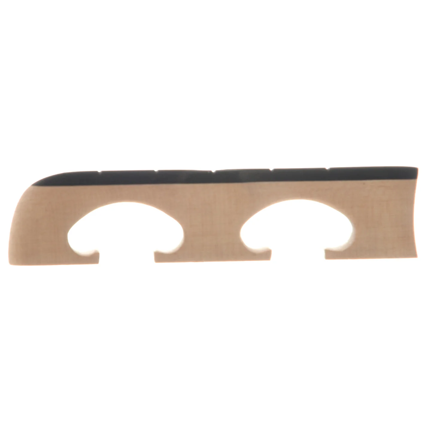 Sampson Standard Banjo Bridge, 11/16" Maple Standard-Spaced - Image 3