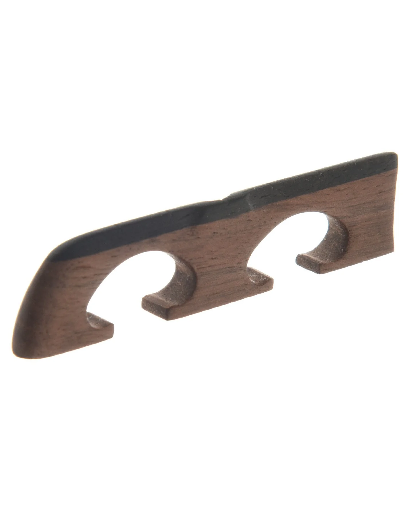 Sampson Standard Banjo Bridge, 11/16" Walnut Standard-Spaced - Image 2