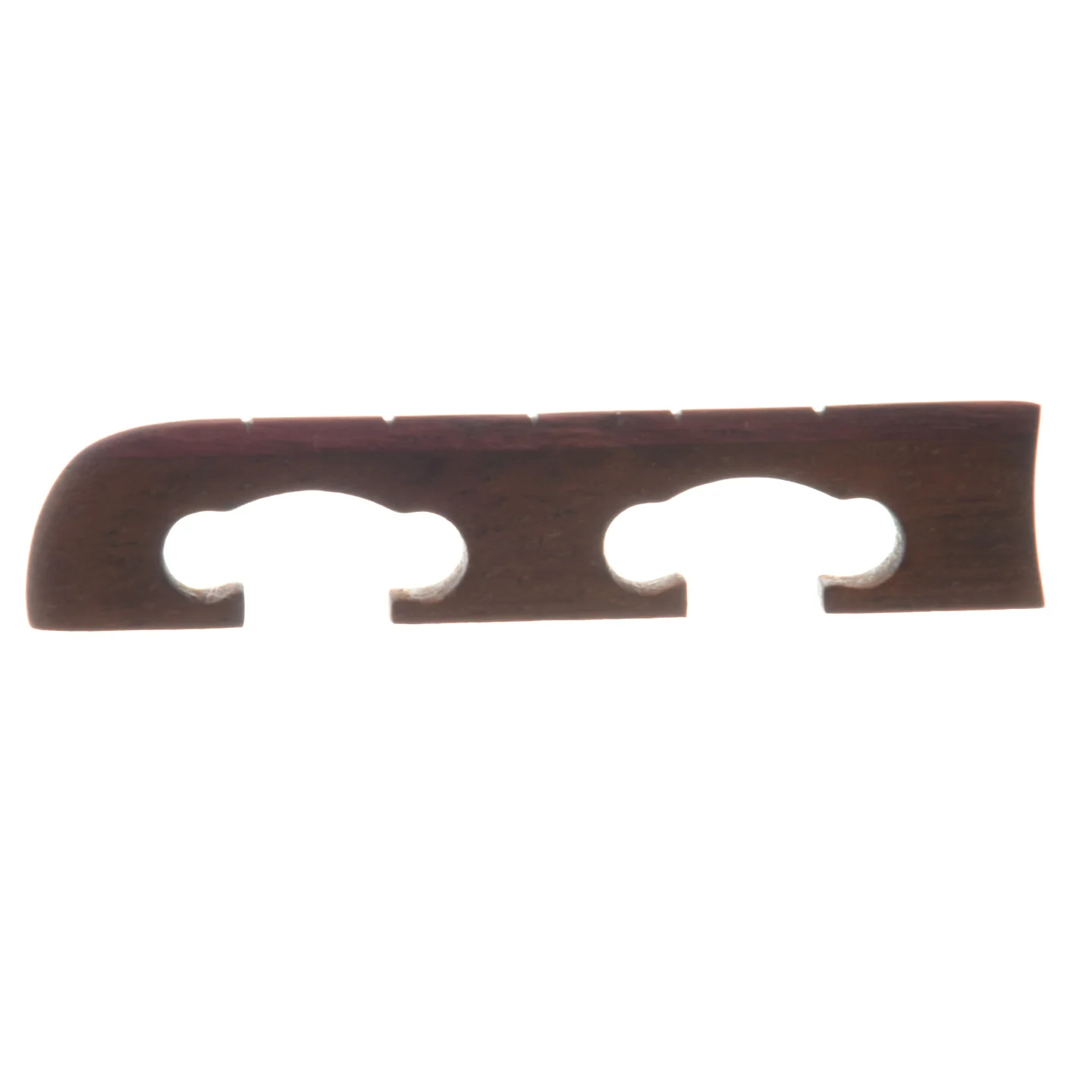 Sampson Standard Banjo Bridge, 5/8" Koa Standard-Spaced - Image 2