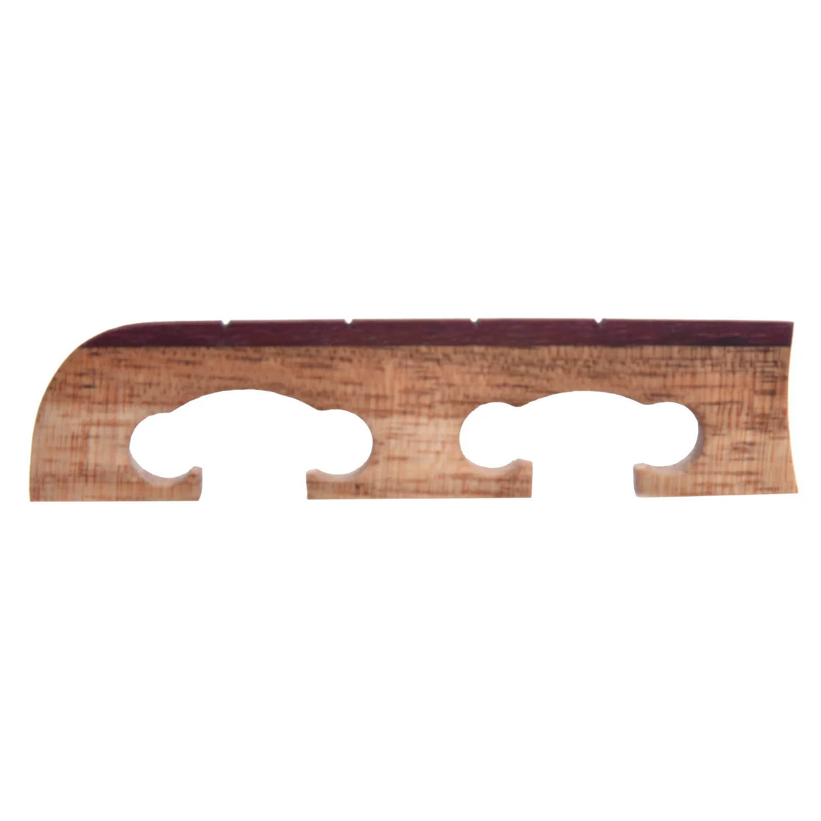 Sampson Tenor Banjo Bridge, Koa 5/8" - Image 2