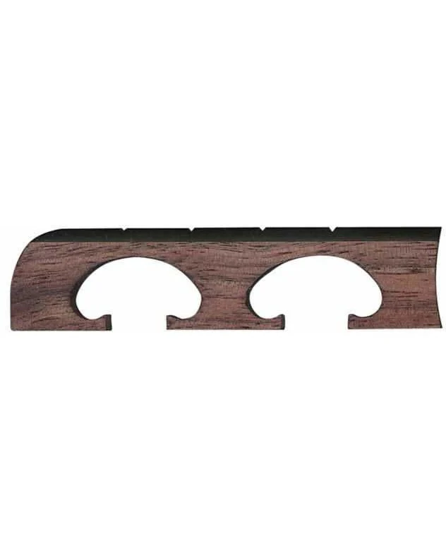 Sampson Tenor Banjo Bridge, Walnut 5/8" - Image 2