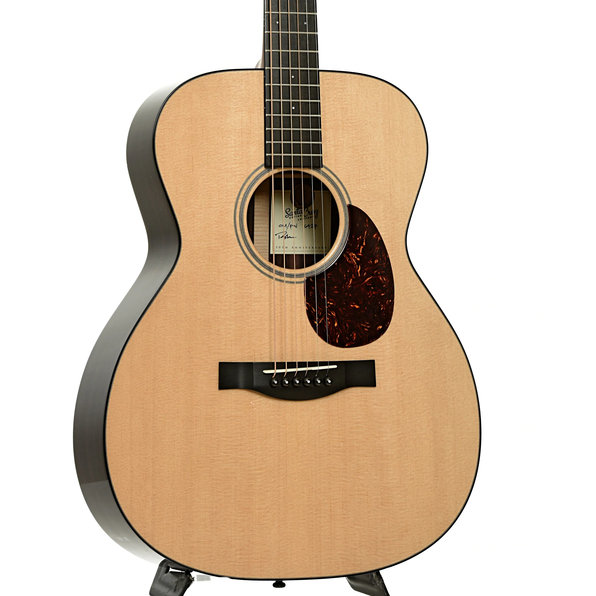 Santa Cruz 50th Anniversary Limited Edition OMPW Acoustic Guitar - Image 4