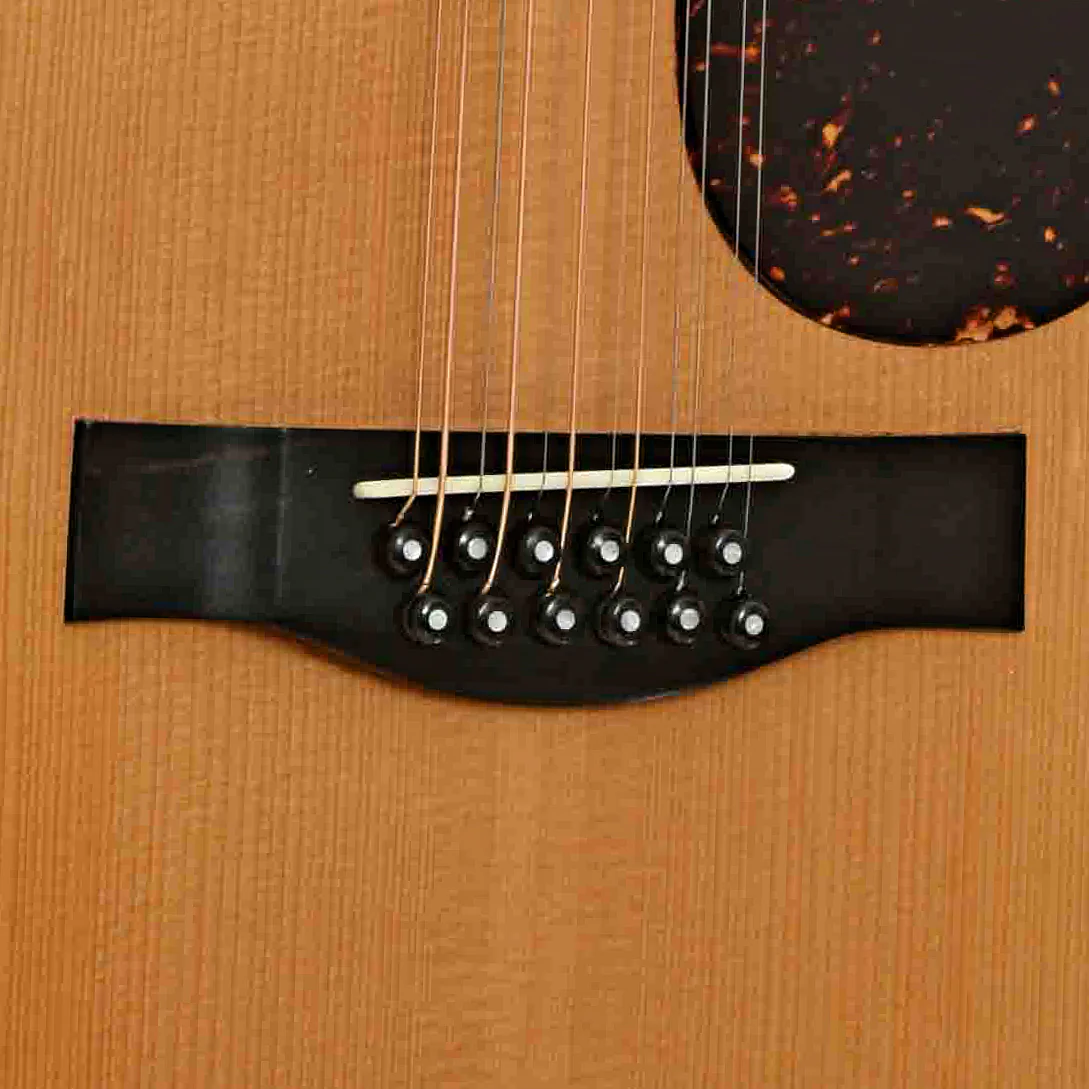 Santa Cruz Brazilian F Custom 12-String Acoustic Guitar (1998) - Image 5