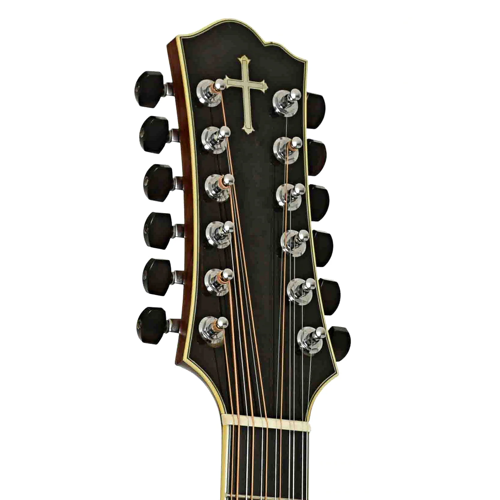 Santa Cruz Brazilian F Custom 12-String Acoustic Guitar (1998) - Image 8