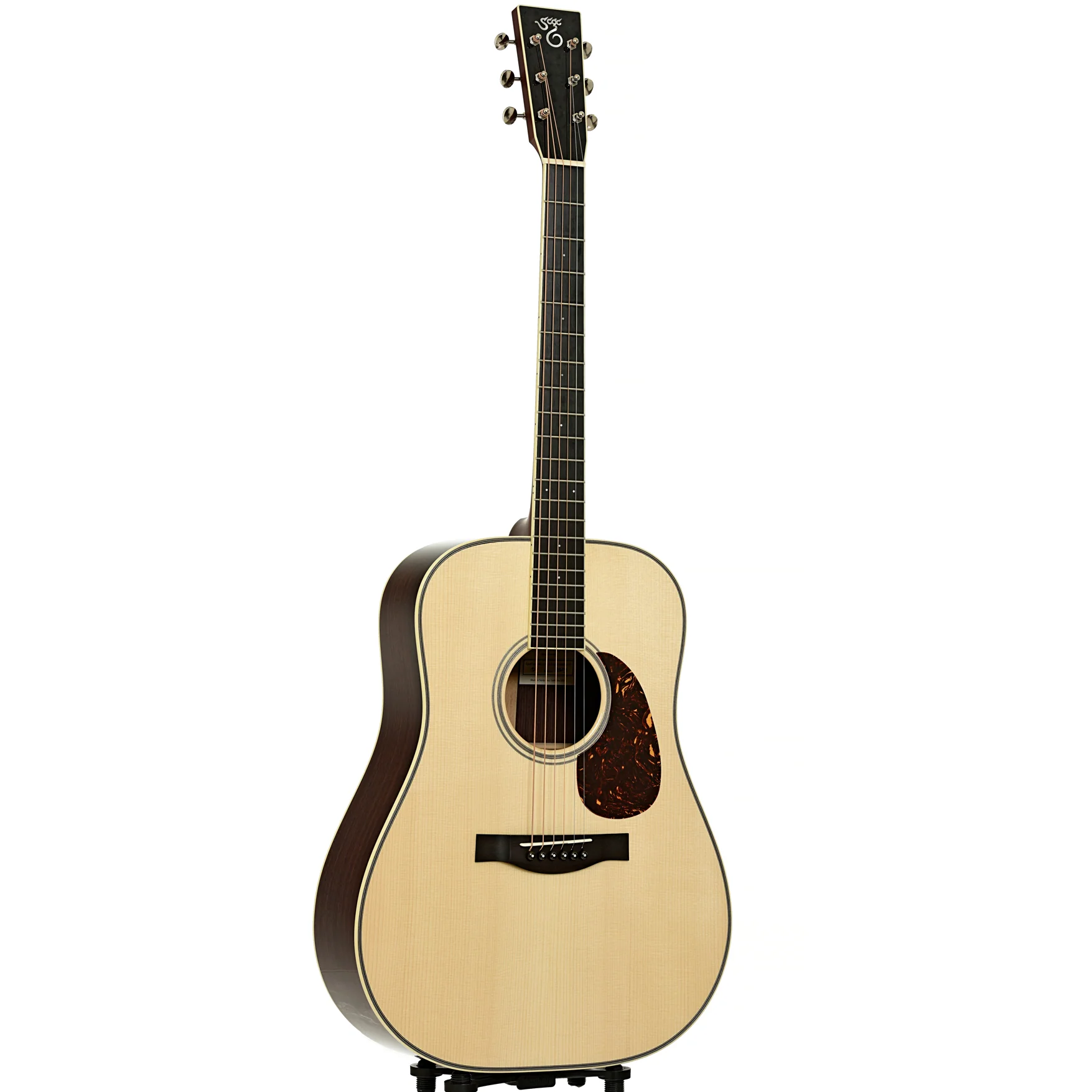Santa Cruz Custom D Dreadnought Acoustic Guitar - Image 3