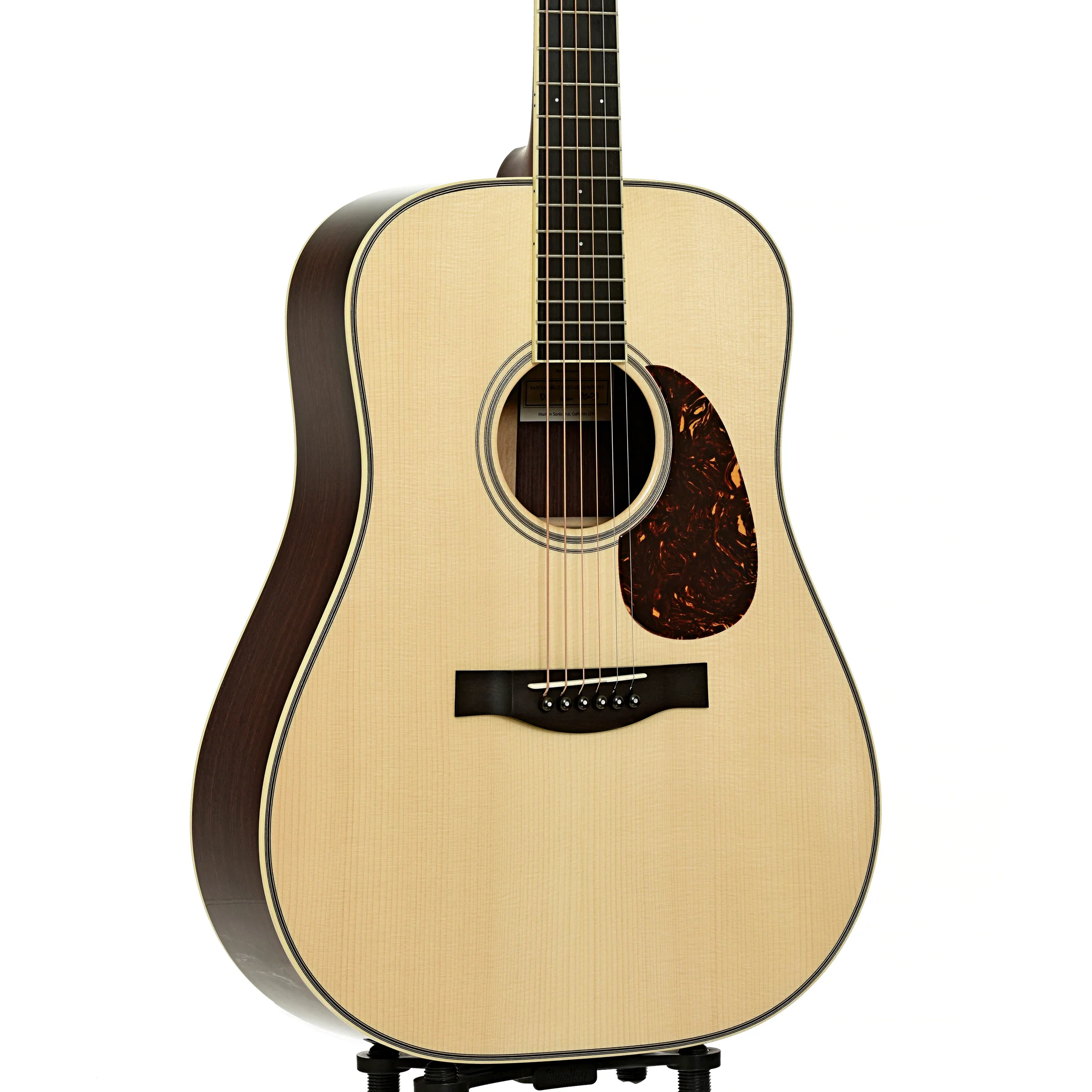 Santa Cruz Custom D Dreadnought Acoustic Guitar - Image 4