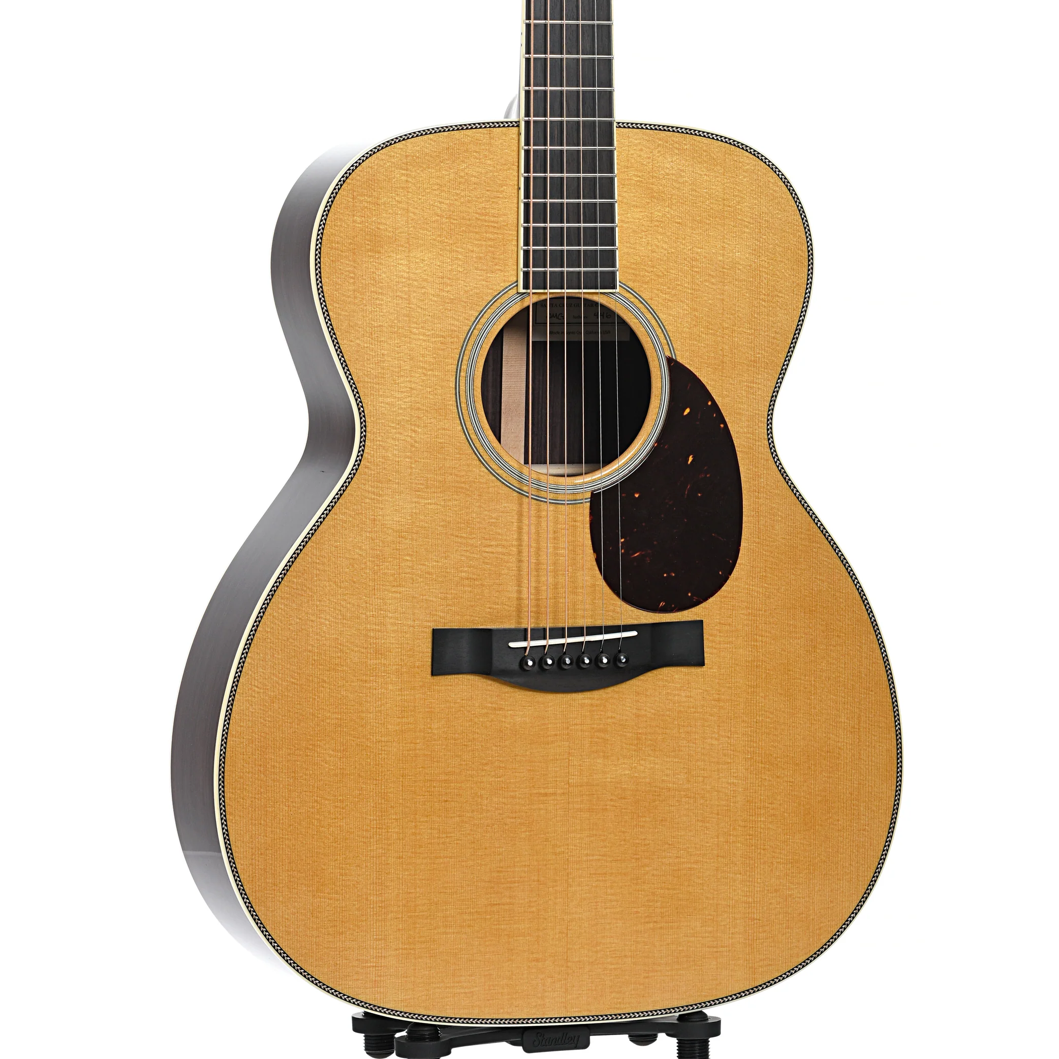 Santa Cruz Custom OM Grand Acoustic Guitar - Image 4