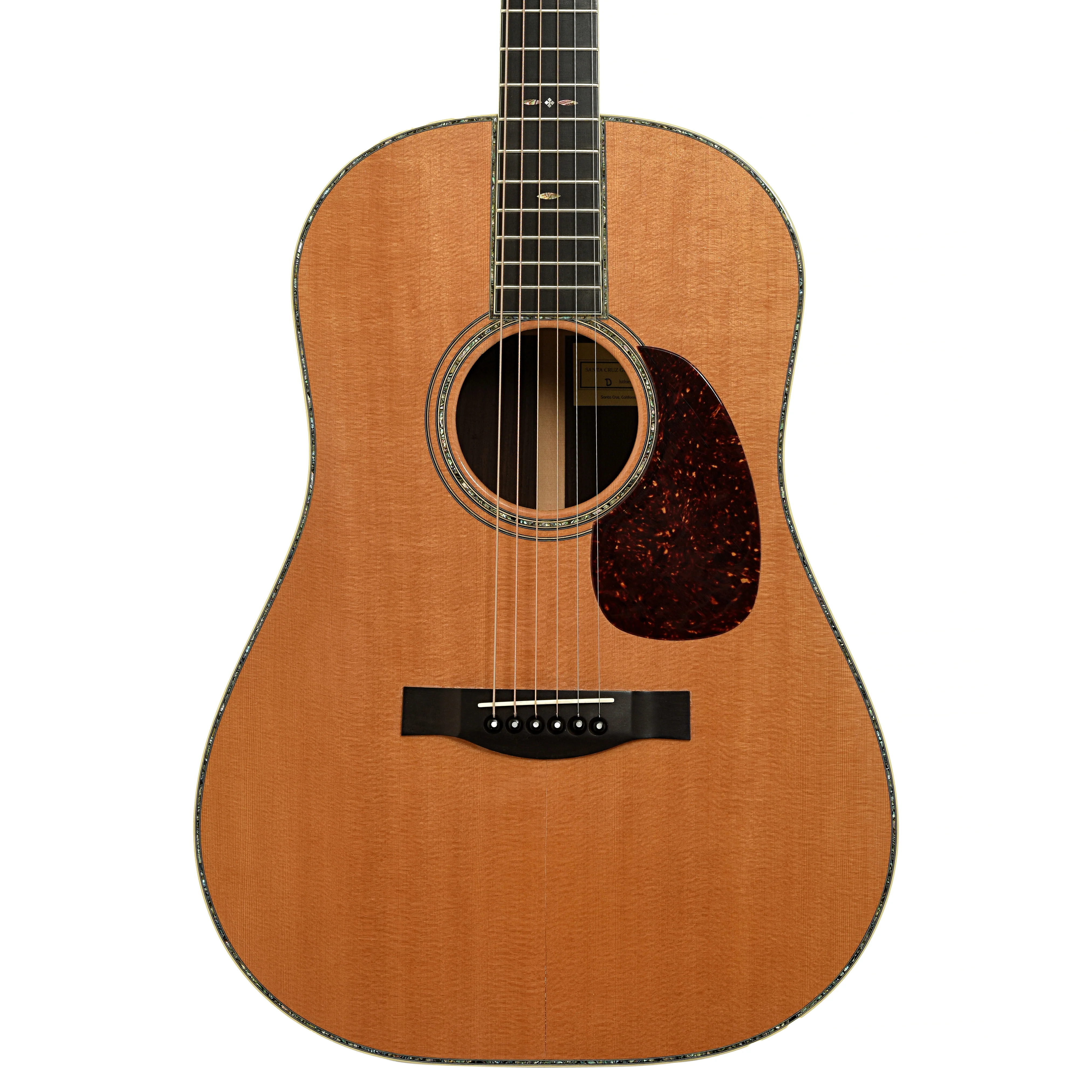 Santa Cruz D-12 Fret Brazilian Rosewood Acoustic Guitar (1999) - Image 2