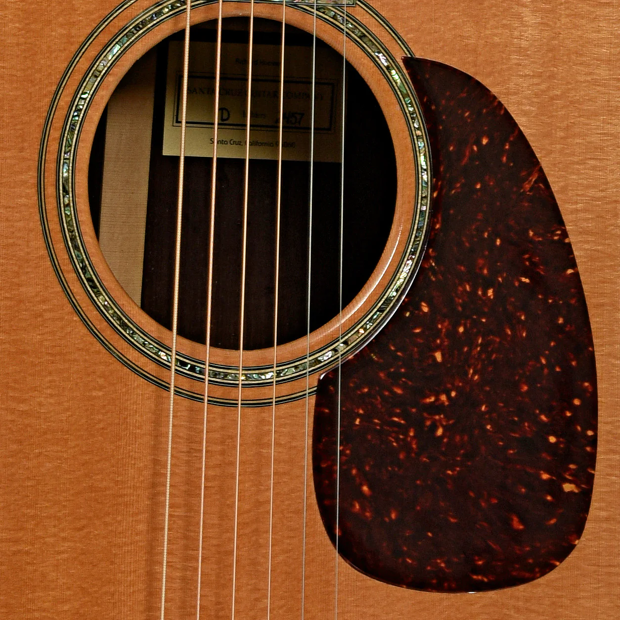 Santa Cruz D-12 Fret Brazilian Rosewood Acoustic Guitar (1999) - Image 6