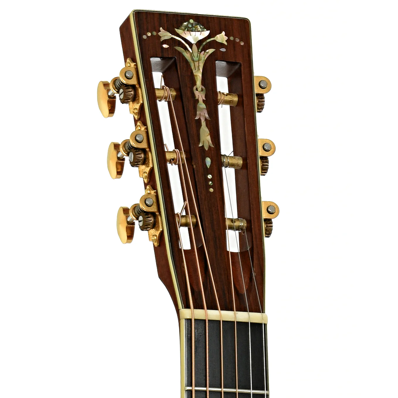 Santa Cruz D-12 Fret Brazilian Rosewood Acoustic Guitar (1999) - Image 8