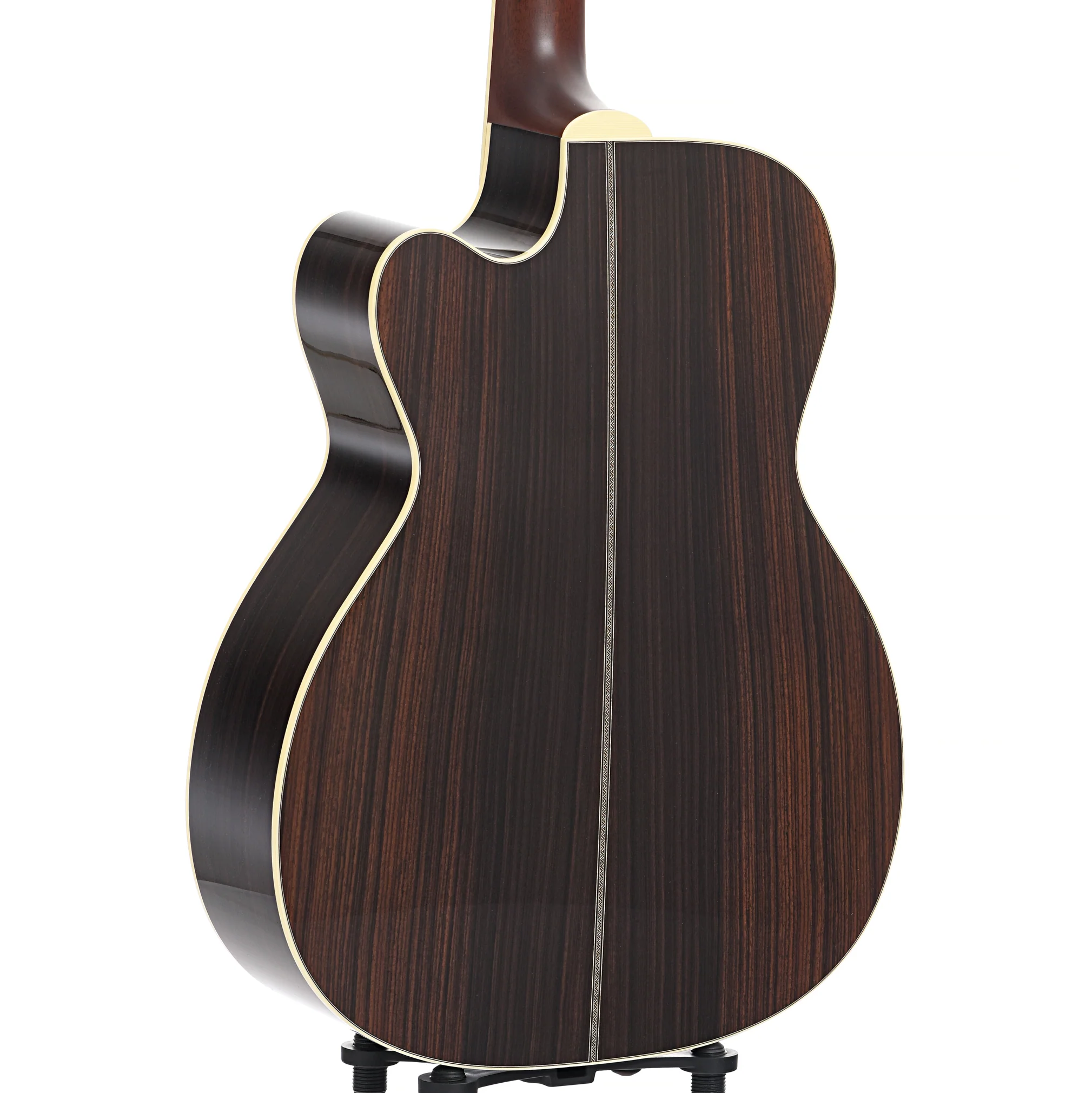 Santa Cruz OM Custom Cutaway Guitar & Case - Image 11