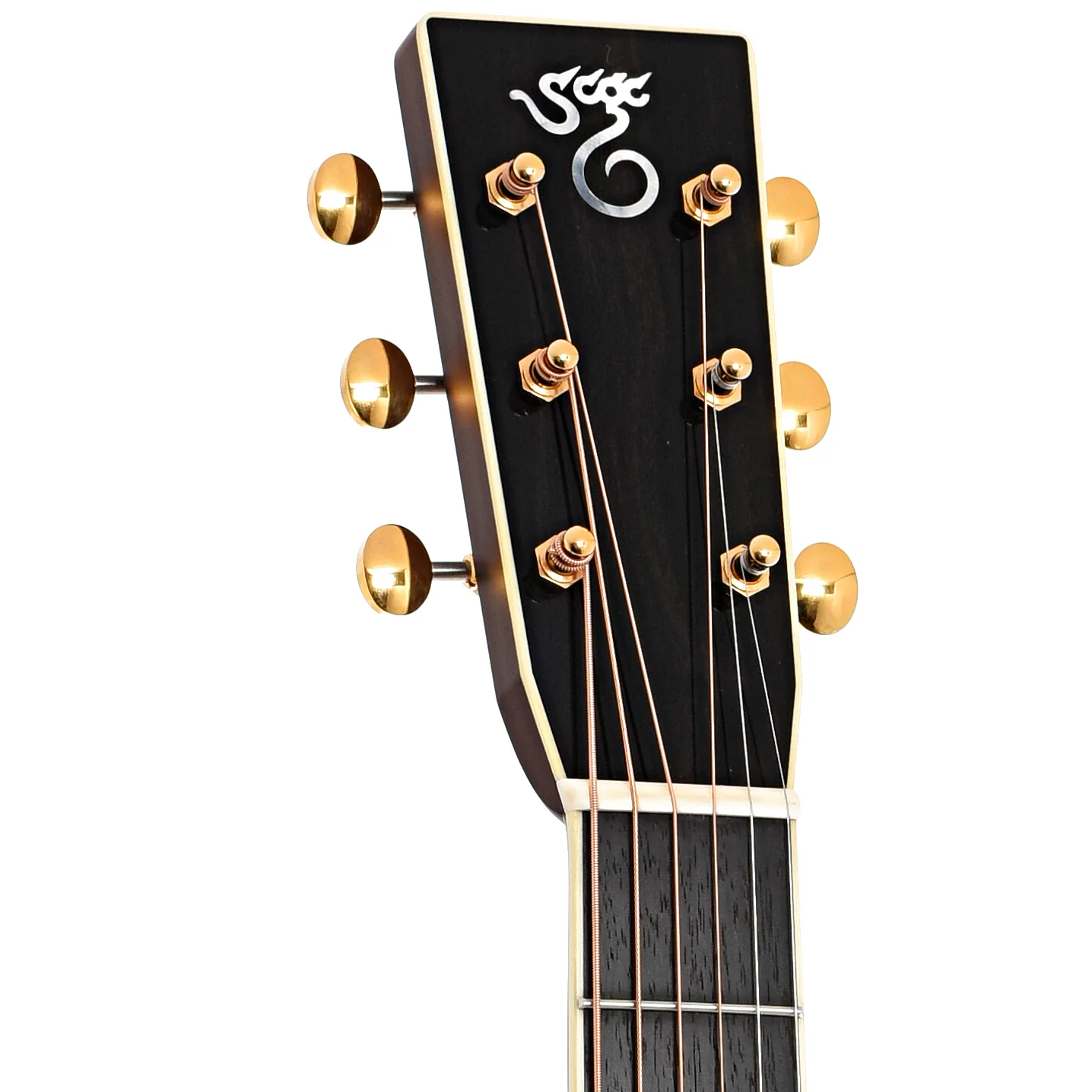 Santa Cruz OM Custom Cutaway Guitar & Case - Image 8