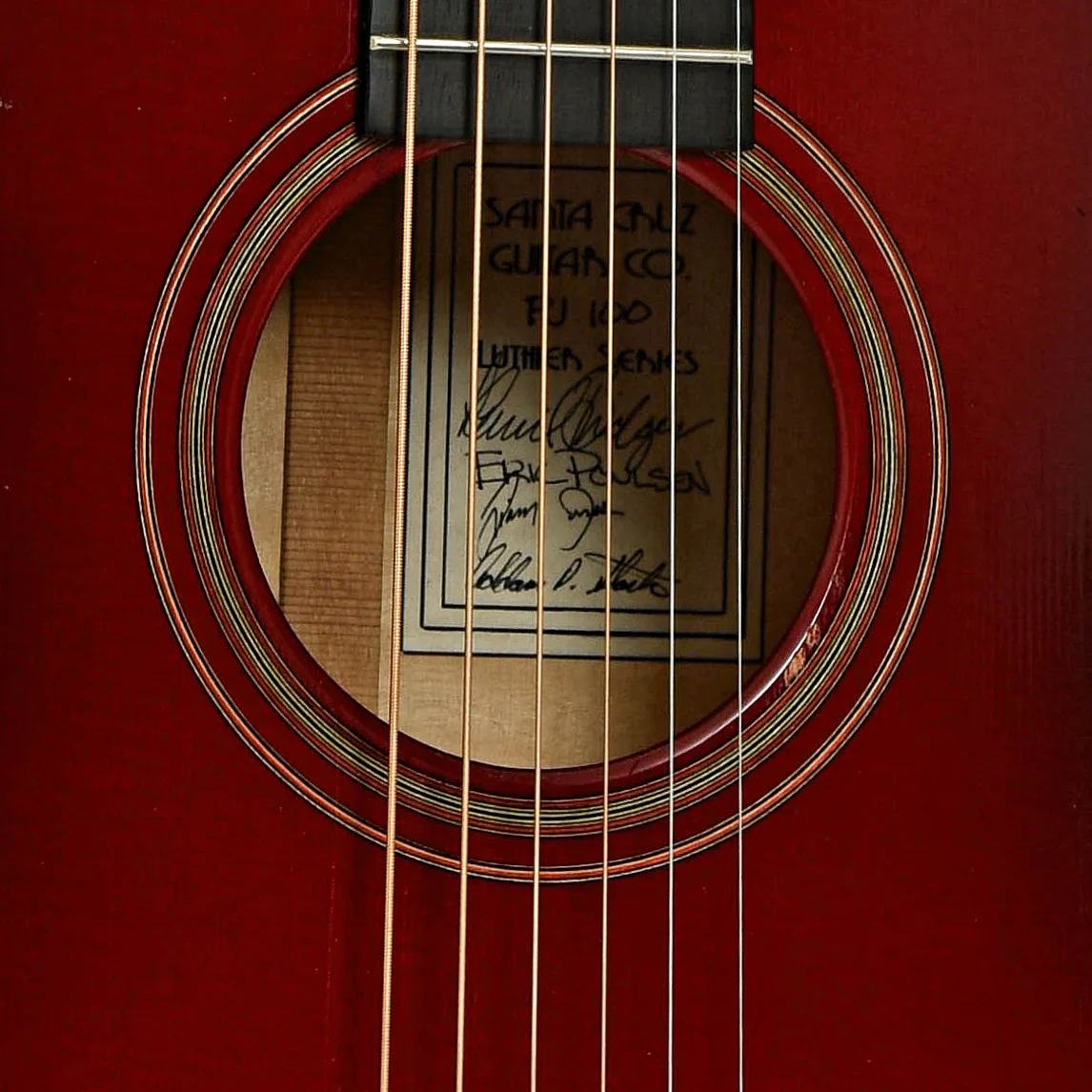 Santa Cruz PJ 2003 NAMM Model Parlor Guitar (2003) - Image 6