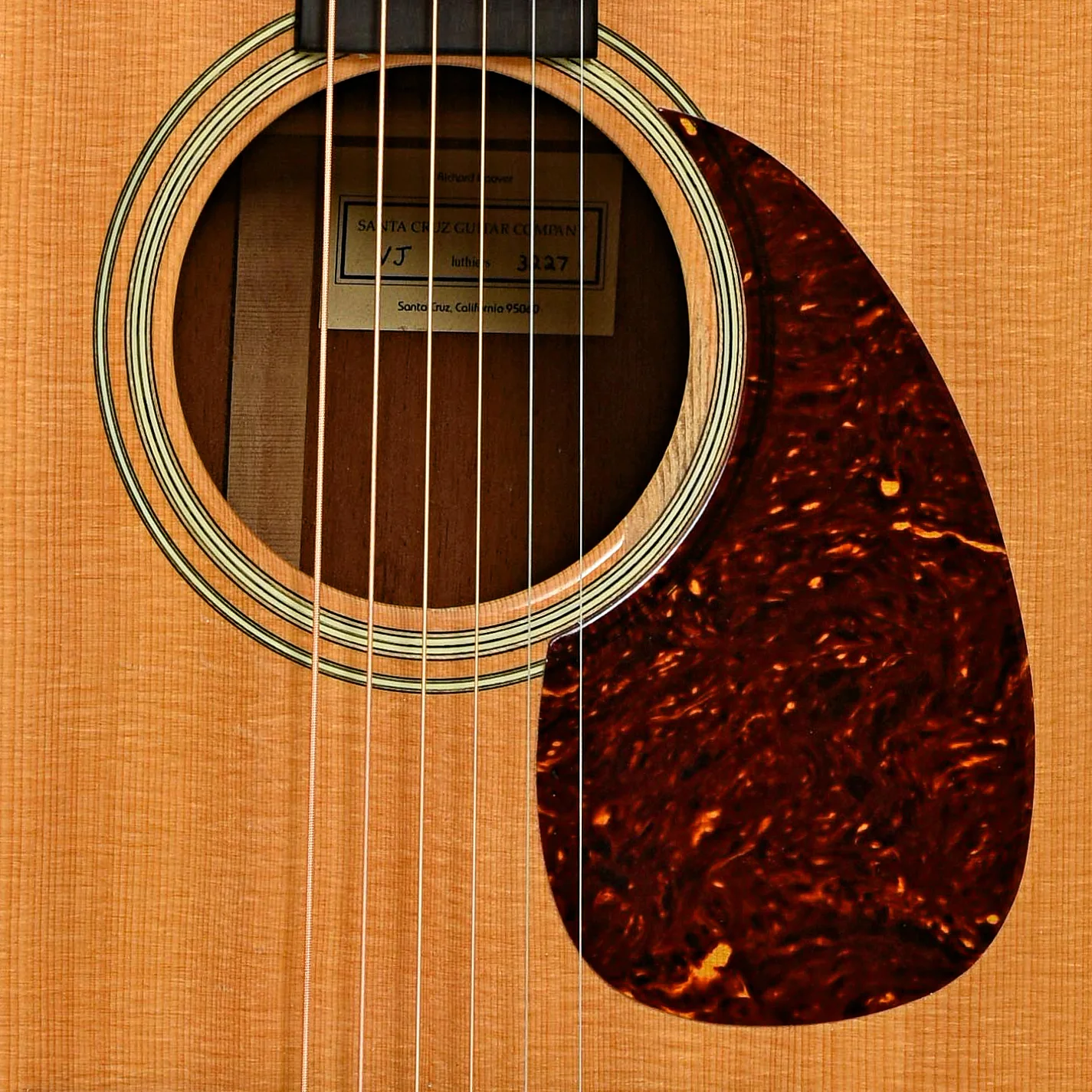 Santa Cruz VJ Acoustic Guitar (2001) - Image 6