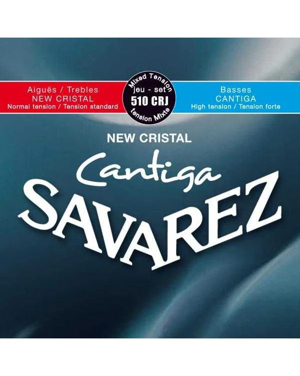 Savarez New Cristal Cantiga Classical Guitar Strings, Mixed Tension, Full Set - Image 2