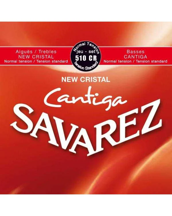 Savarez New Cristal Cantiga Classical Guitar Strings, Normal Tension, Full Set - Image 2