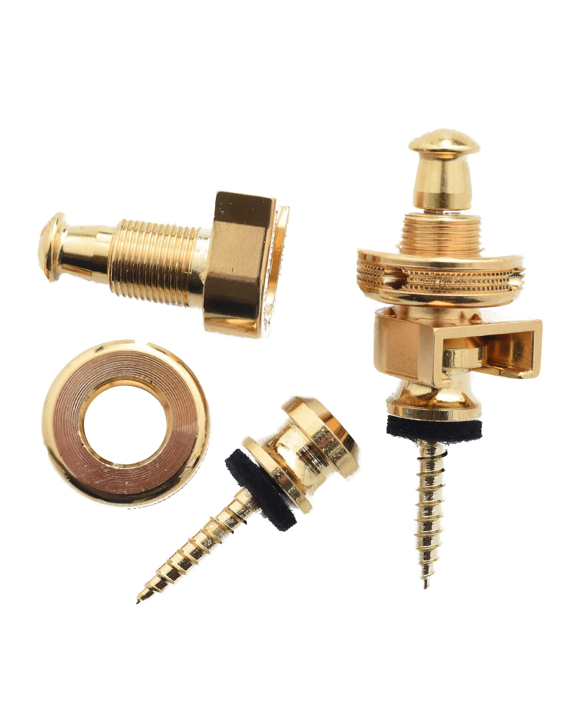 Schaller S-Lock Straplock, Gold - Image 2