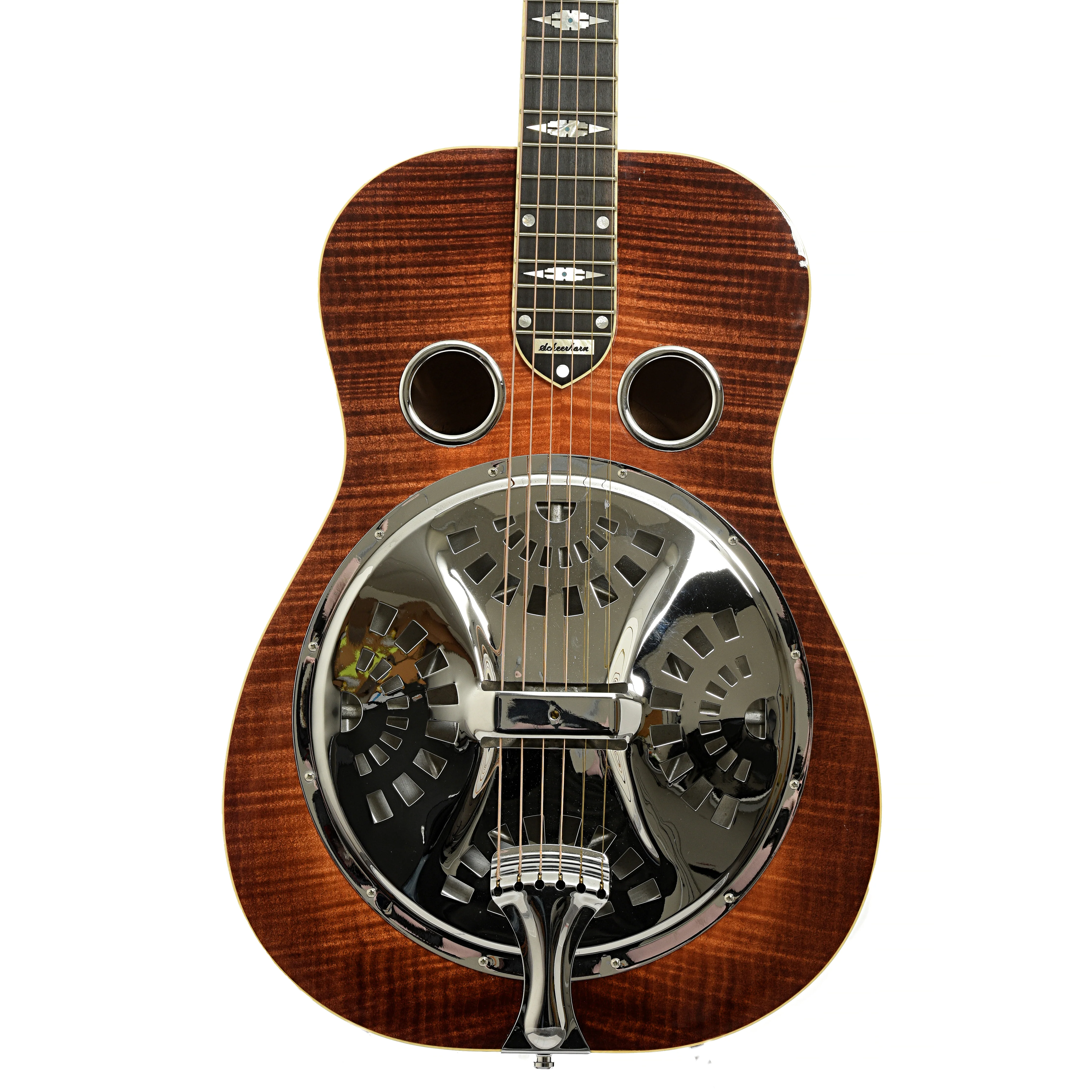 Scheerhorn L-body Maple Squareneck Resonator Guitar (1999) - Image 2