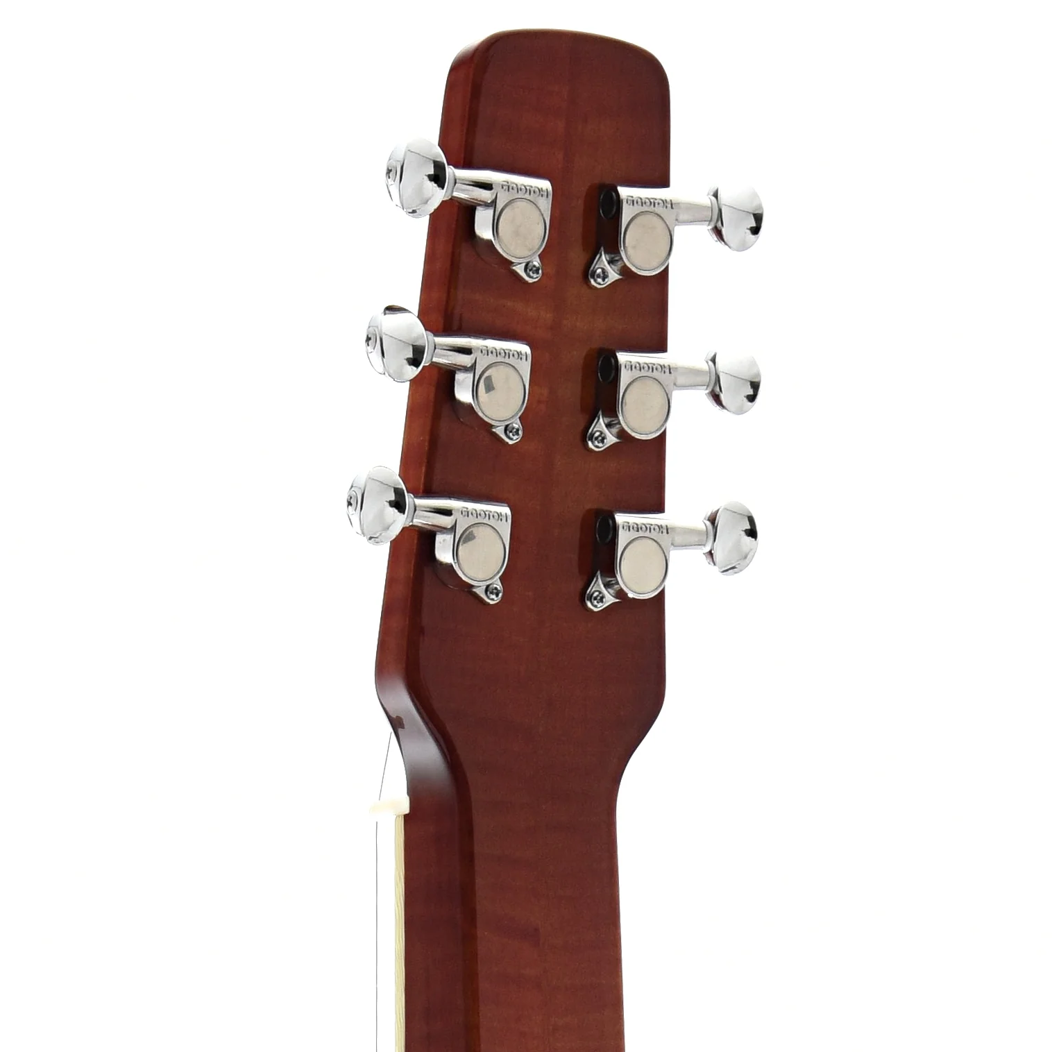 National Scheerhorn Squareneck Resonator Guitar & Case, Flamed Maple - Image 10