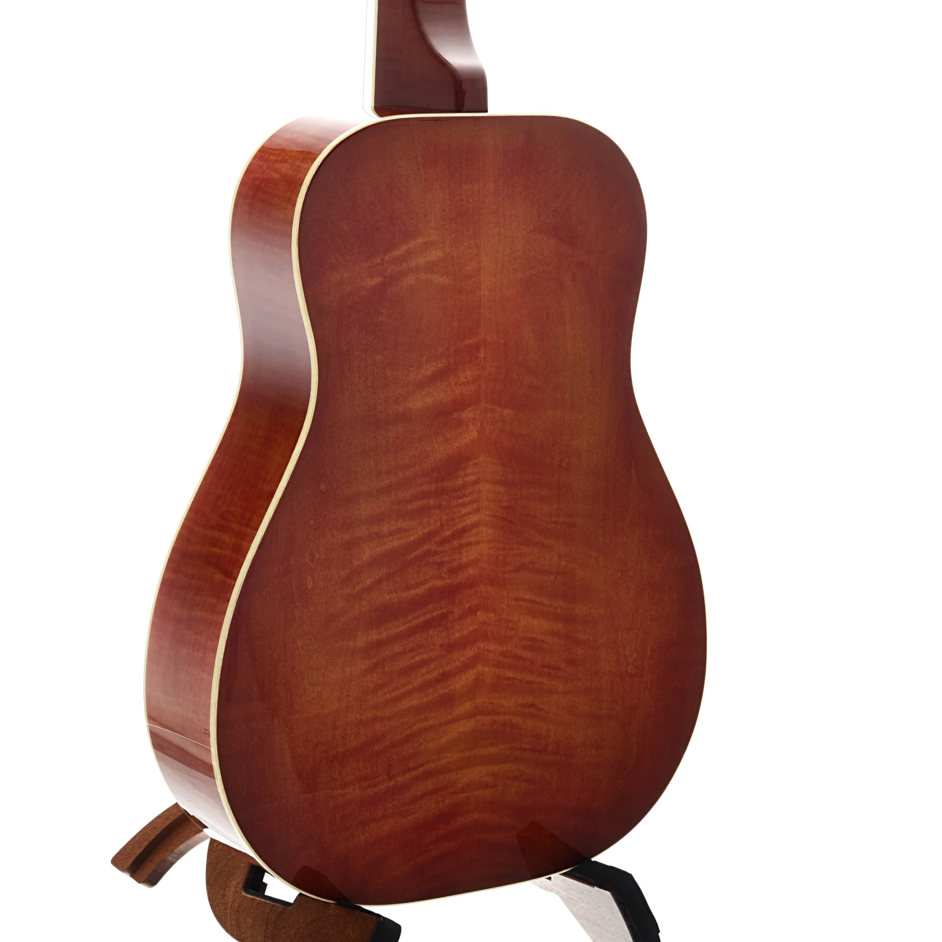 National Scheerhorn Squareneck Resonator Guitar & Case, Flamed Maple - Image 12