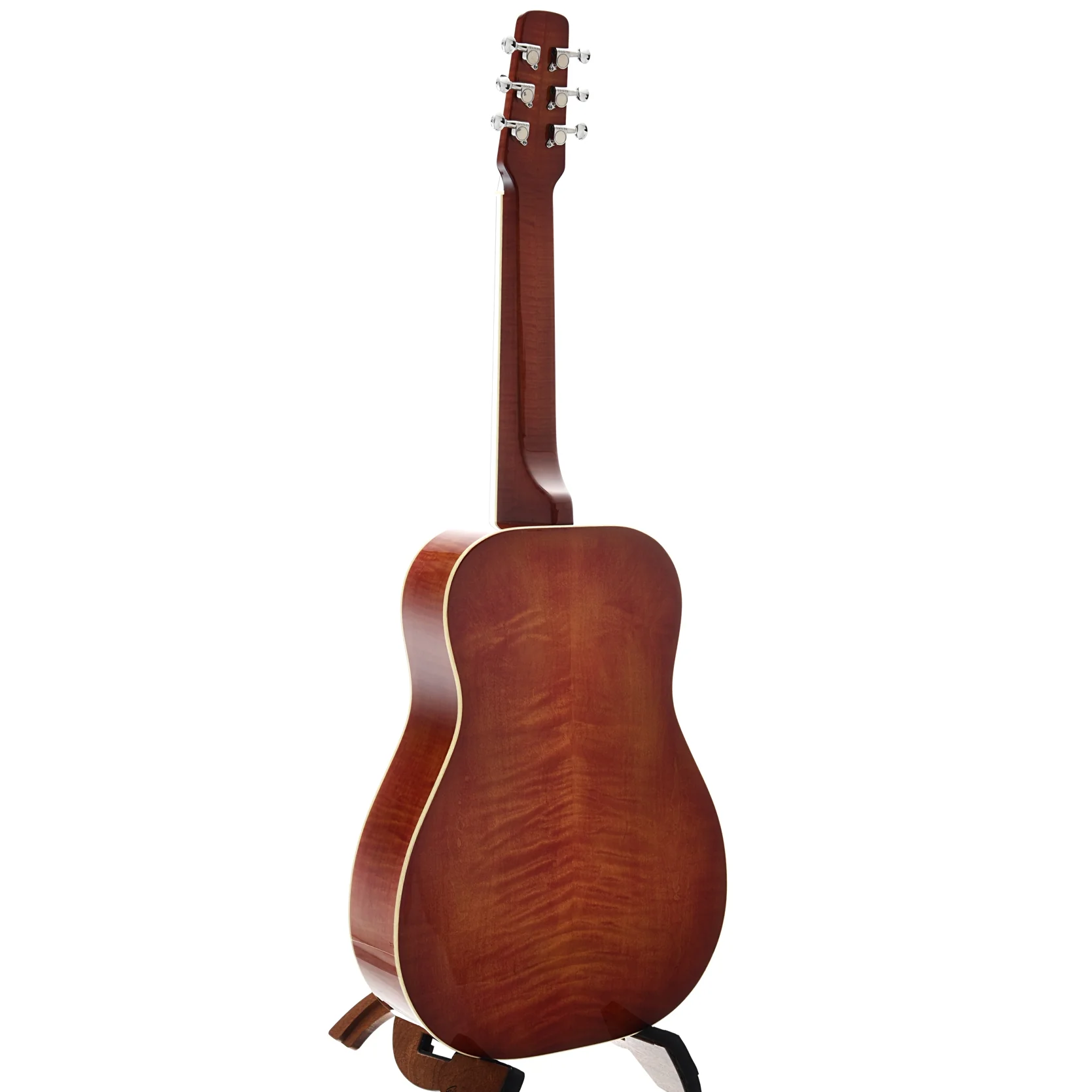 National Scheerhorn Squareneck Resonator Guitar & Case, Flamed Maple - Image 13