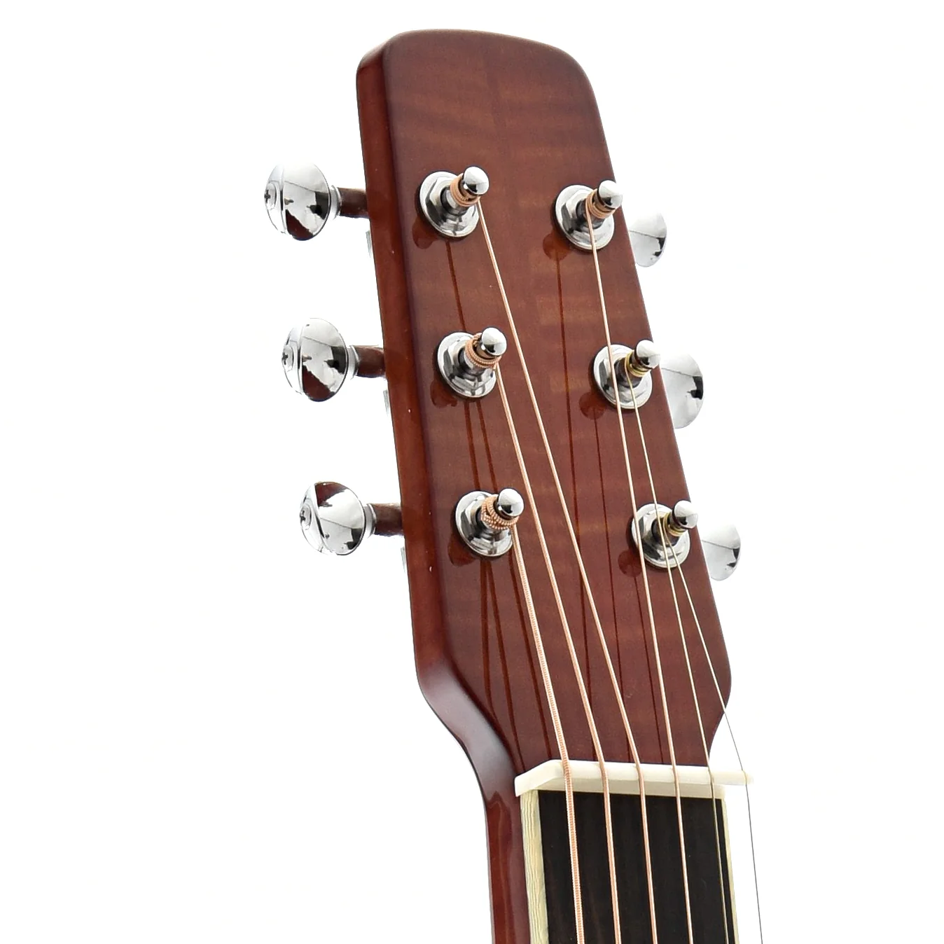 National Scheerhorn Squareneck Resonator Guitar & Case, Flamed Maple - Image 9