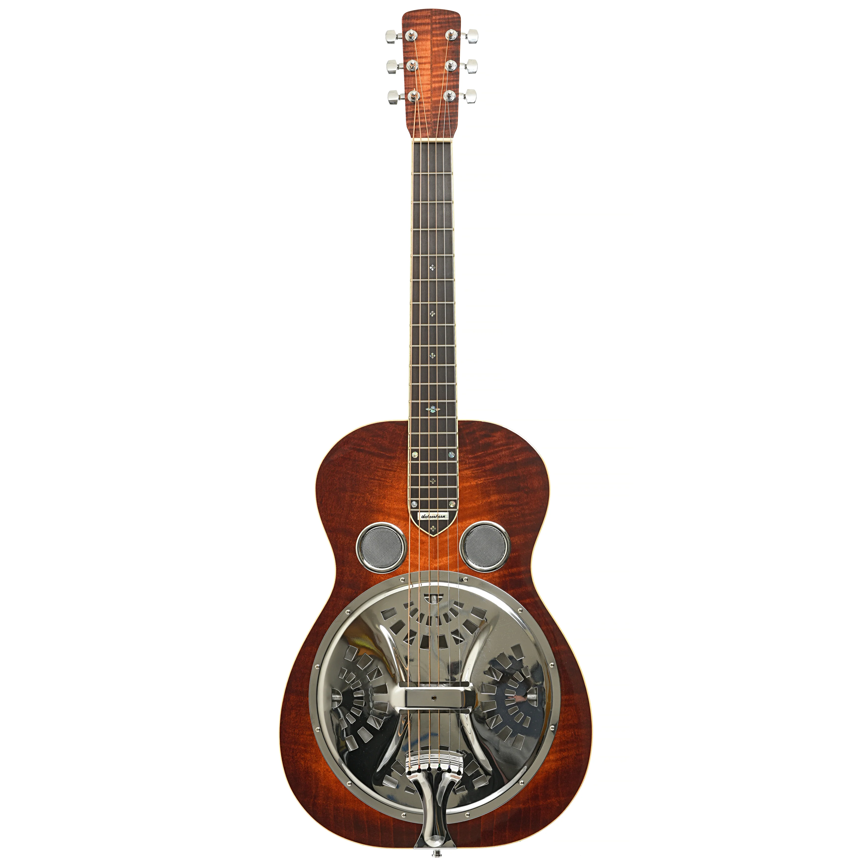 Scheerhorn Maple R Custom Squareneck Resonator Guitar (2001) - Image 14