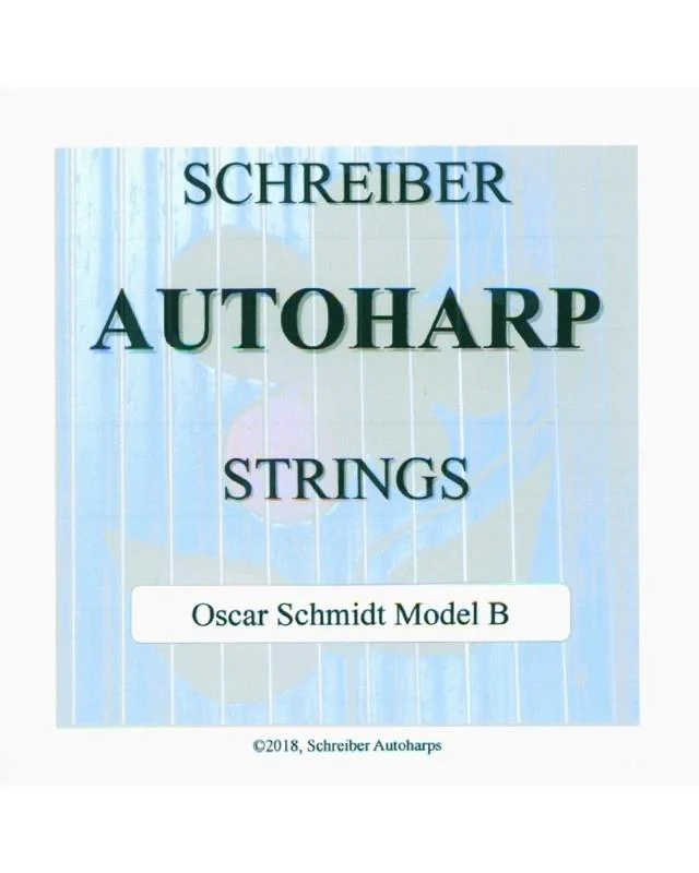 Schreiber Oscar Schmidt Model B Autoharp String Set - Image 2
