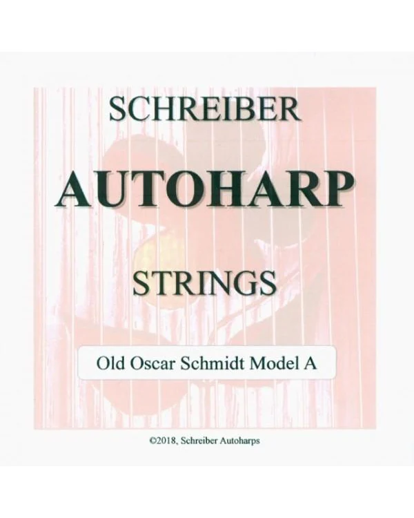 Schreiber Old Oscar Schmidt Model A Autoharp String Set - Image 2