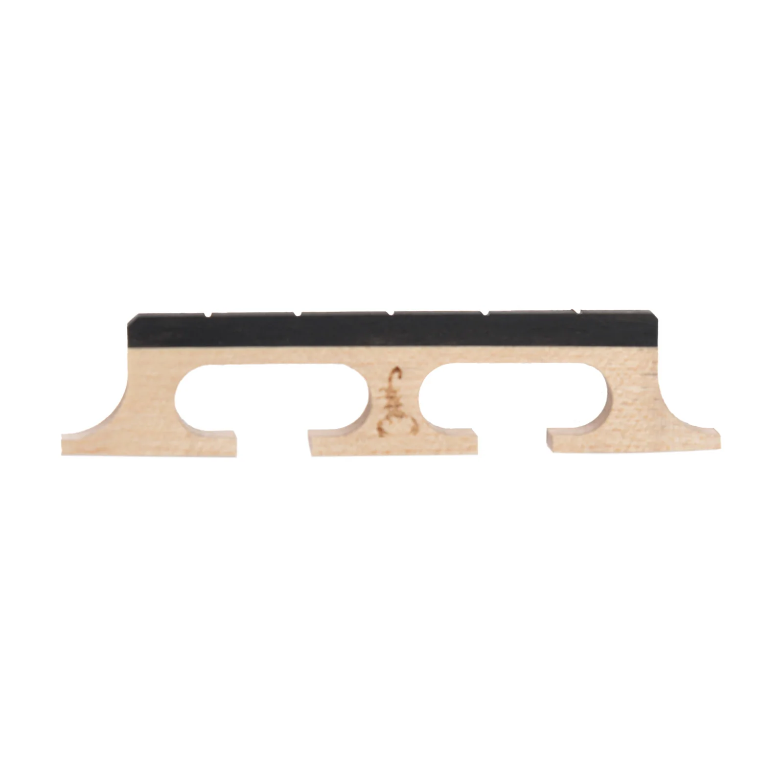 Scorpion Maple 5-String Banjo Bridge, 11/16" Height, Crowe Spacing - Image 2